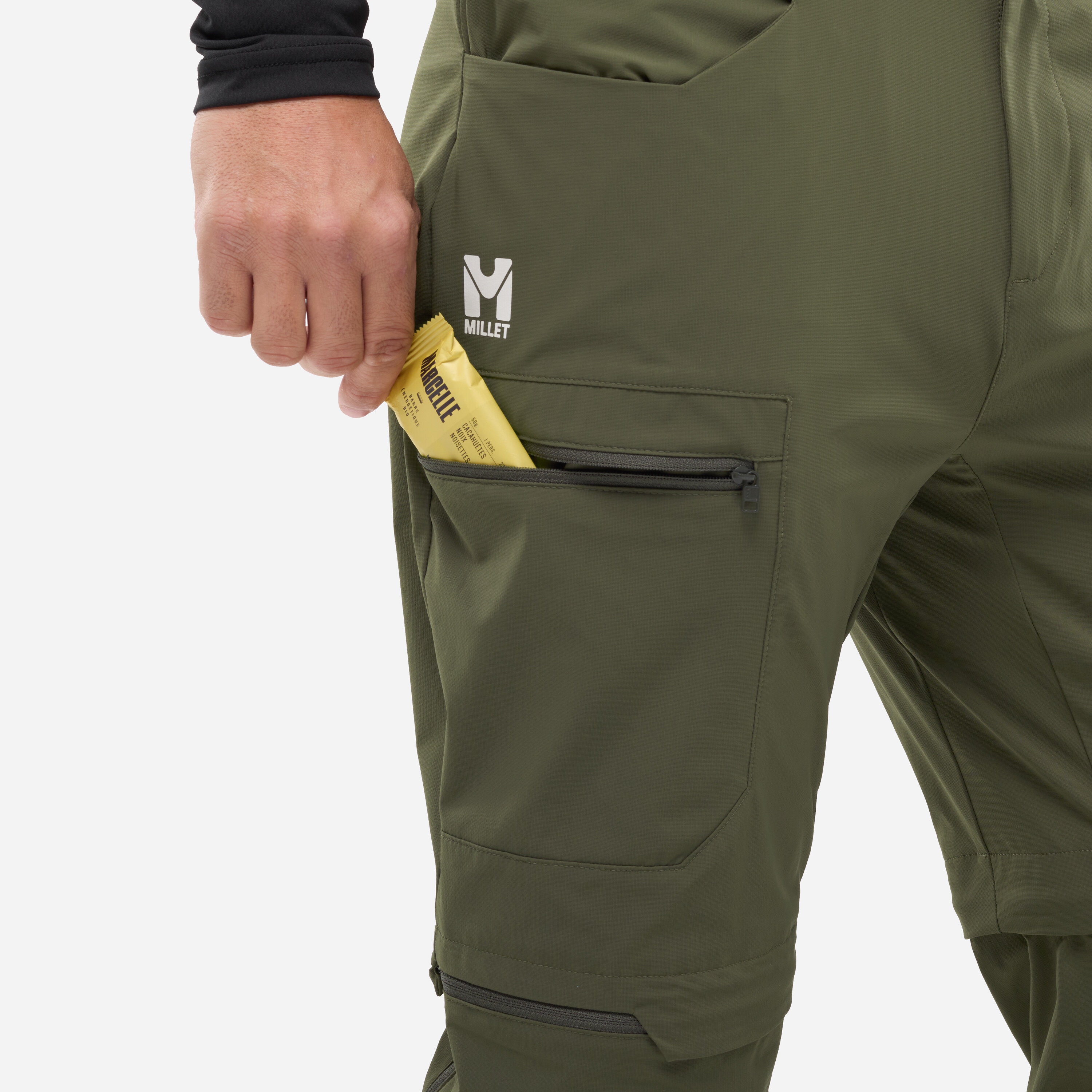Штани Millet Ubic Stretch Zip Off - Khaki