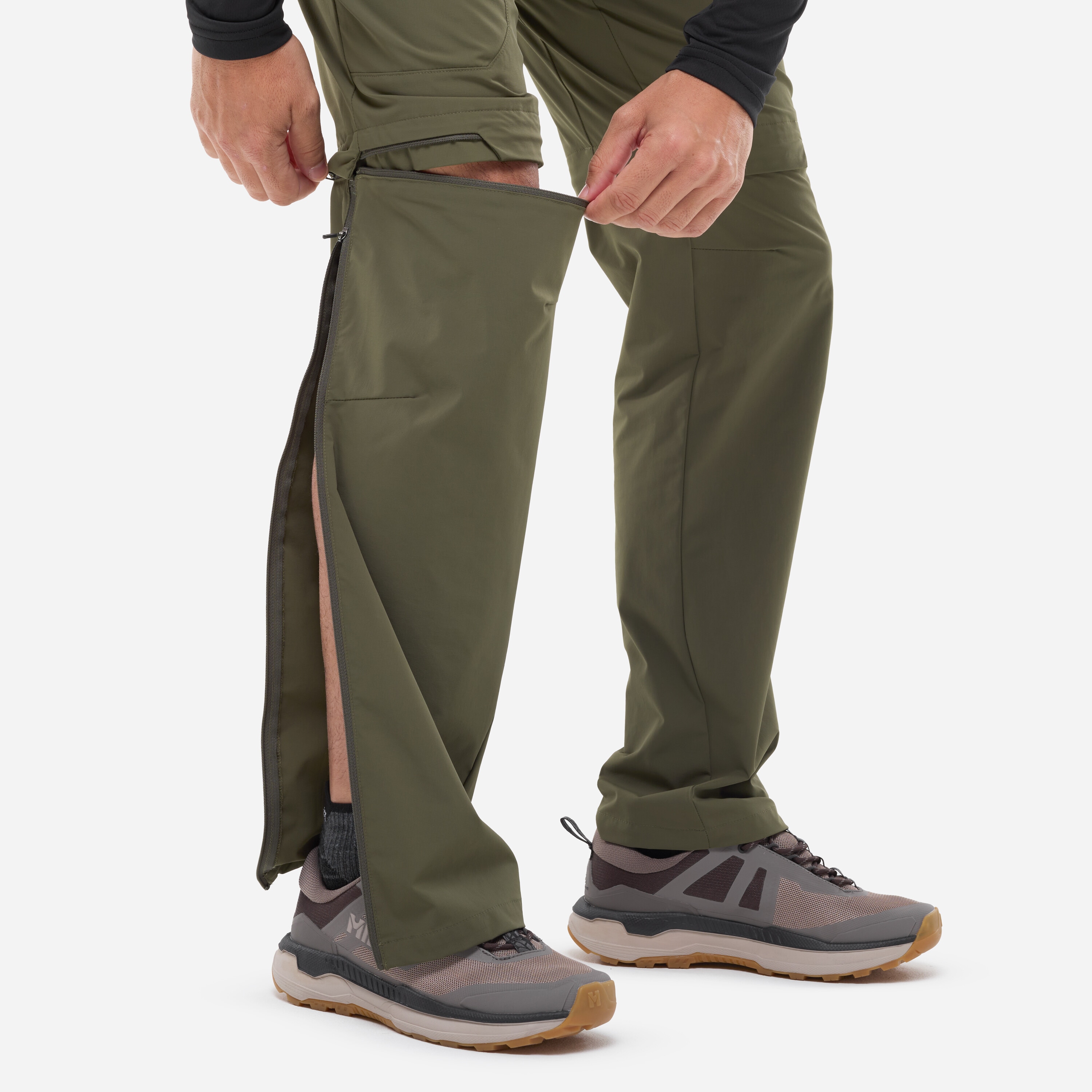 Штани Millet Ubic Stretch Zip Off - Khaki