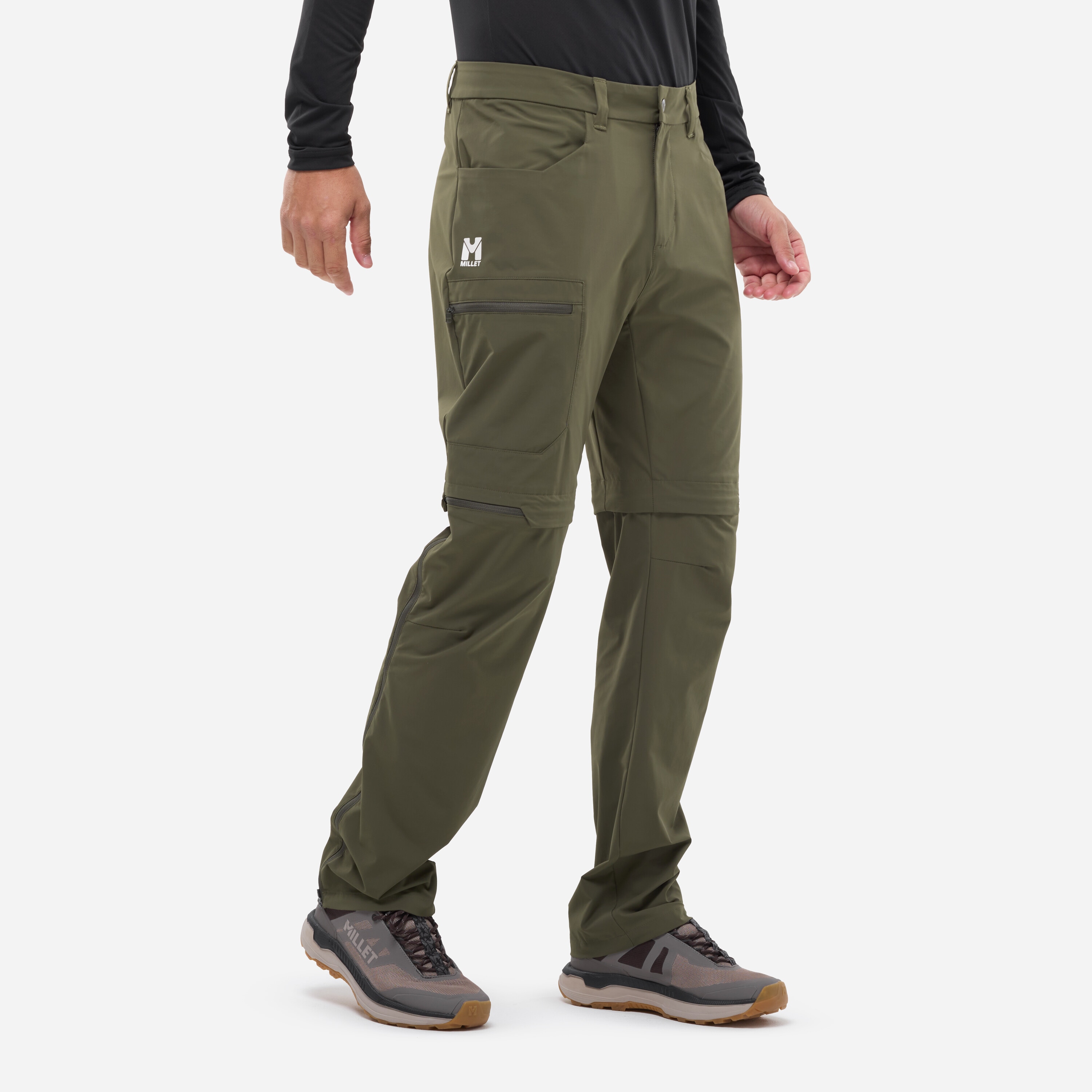 Штани Millet Ubic Stretch Zip Off - Khaki