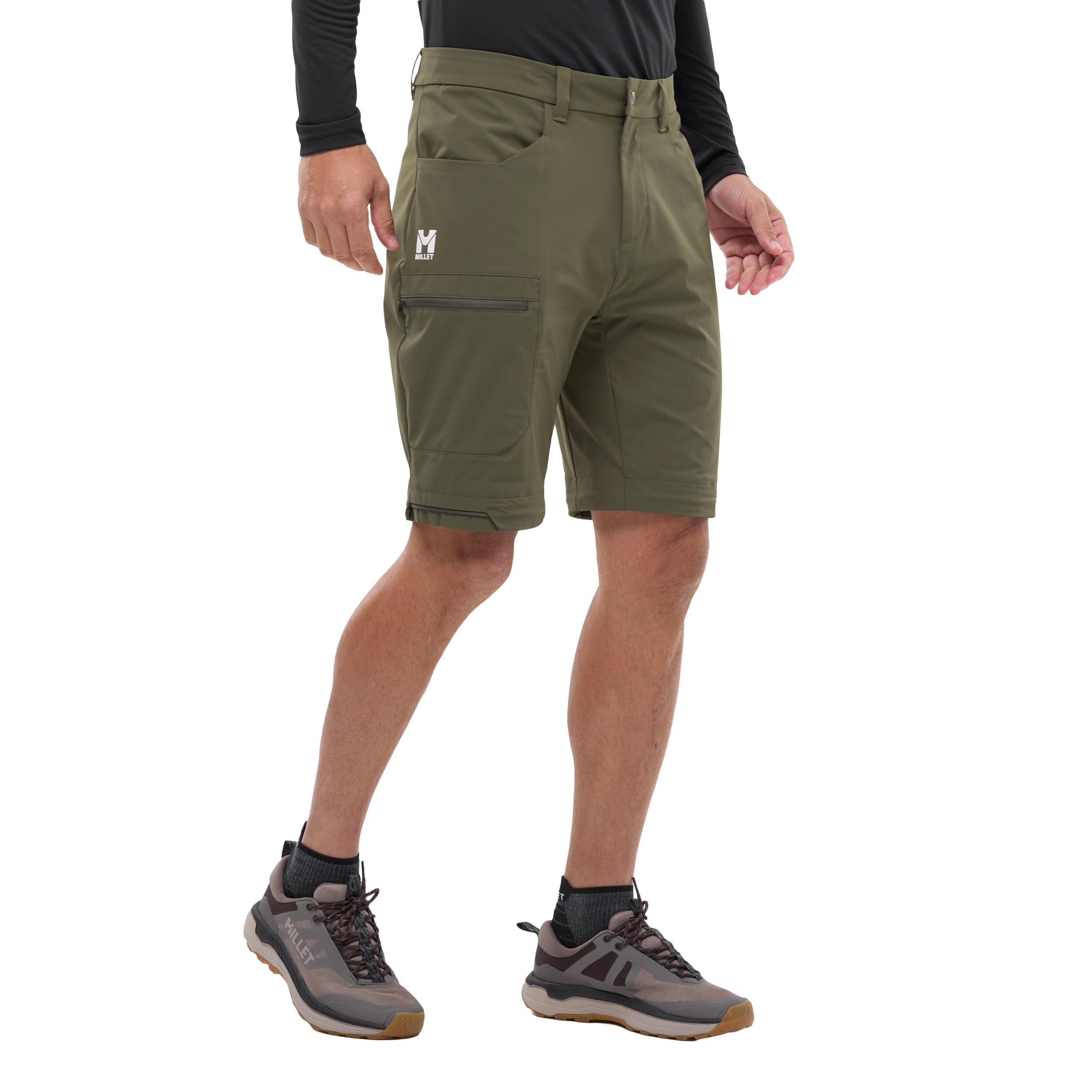 Штани Millet Ubic Stretch Zip Off - Khaki