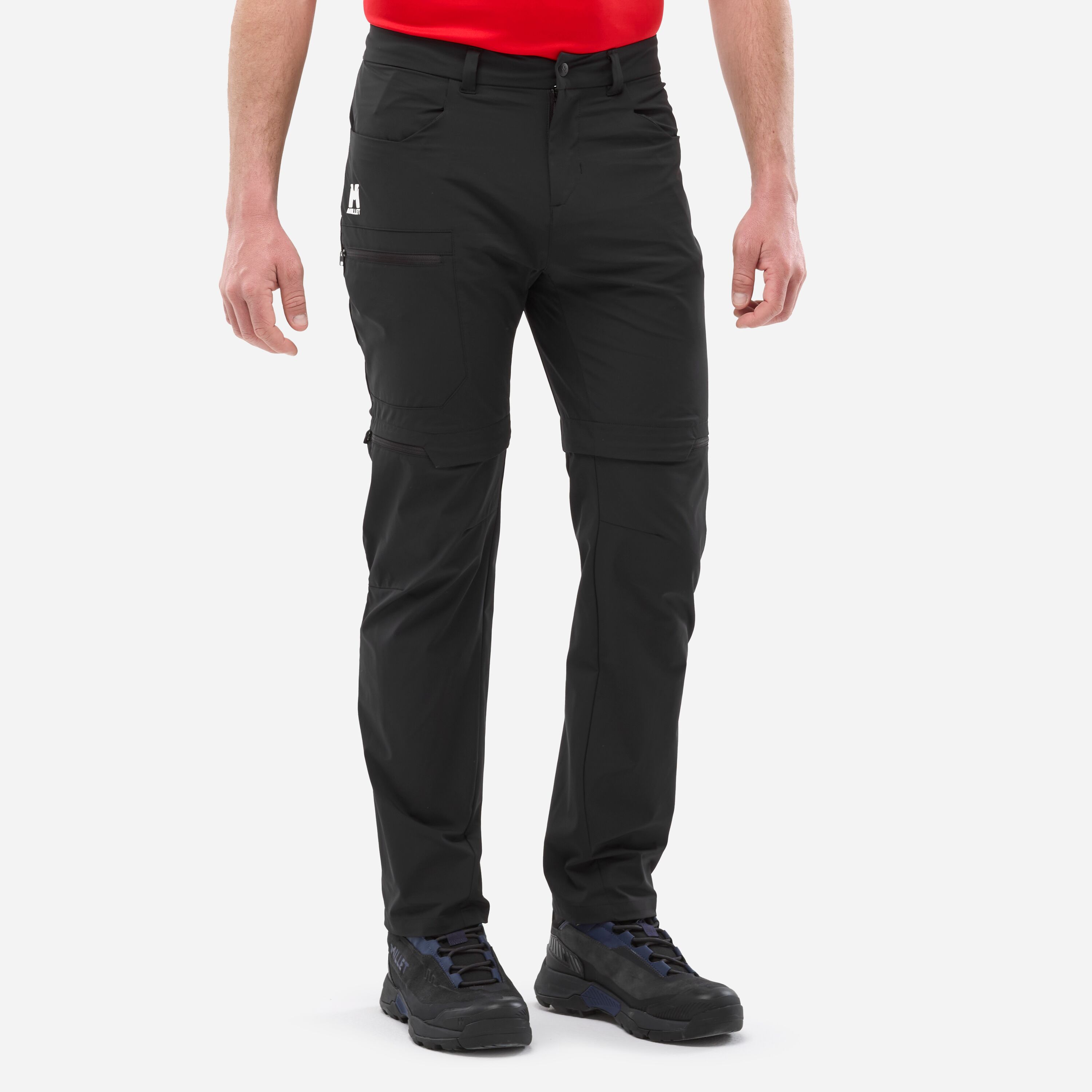 Spodnie Millet Ubic Stretch Zip Off - Black