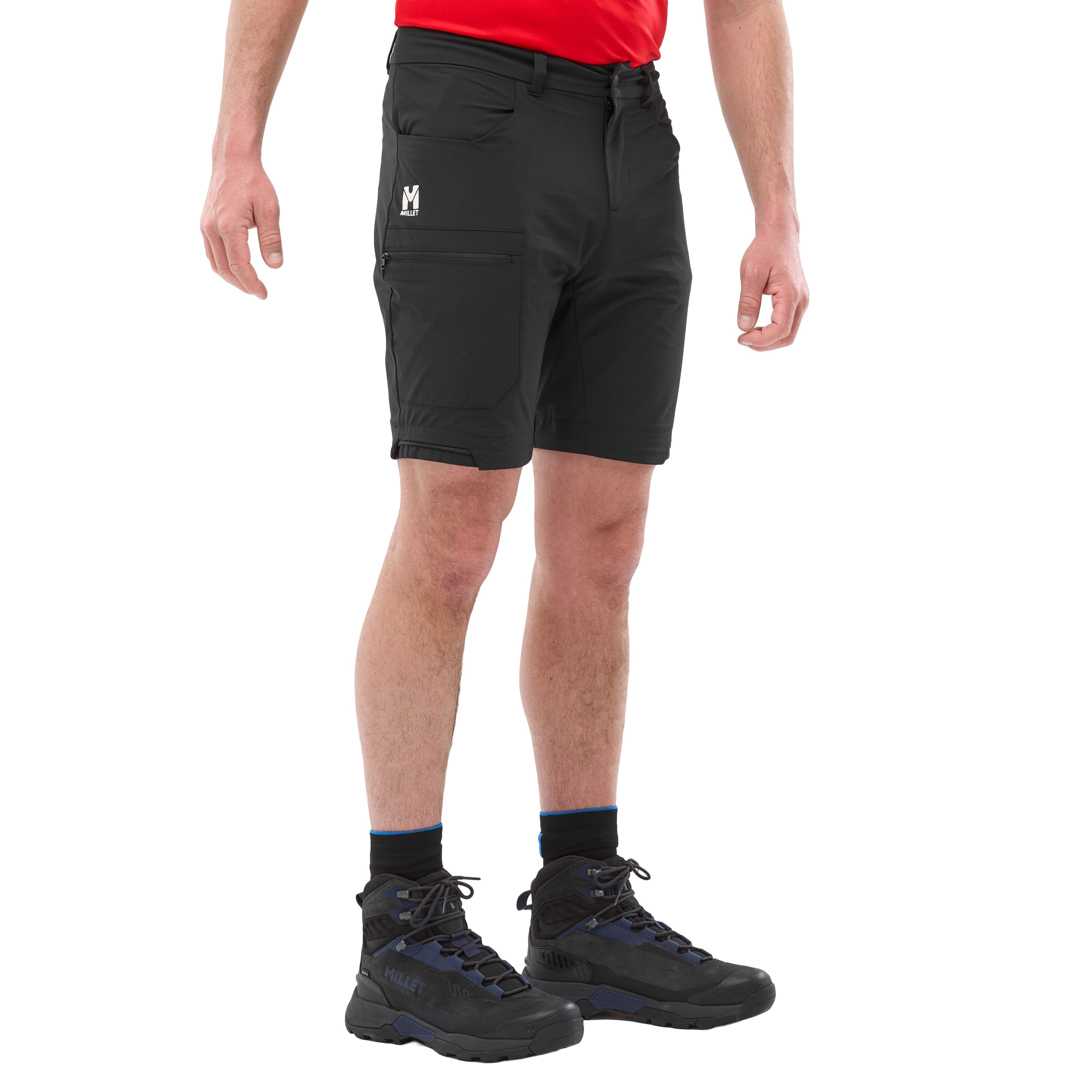 Spodnie Millet Ubic Stretch Zip Off - Black