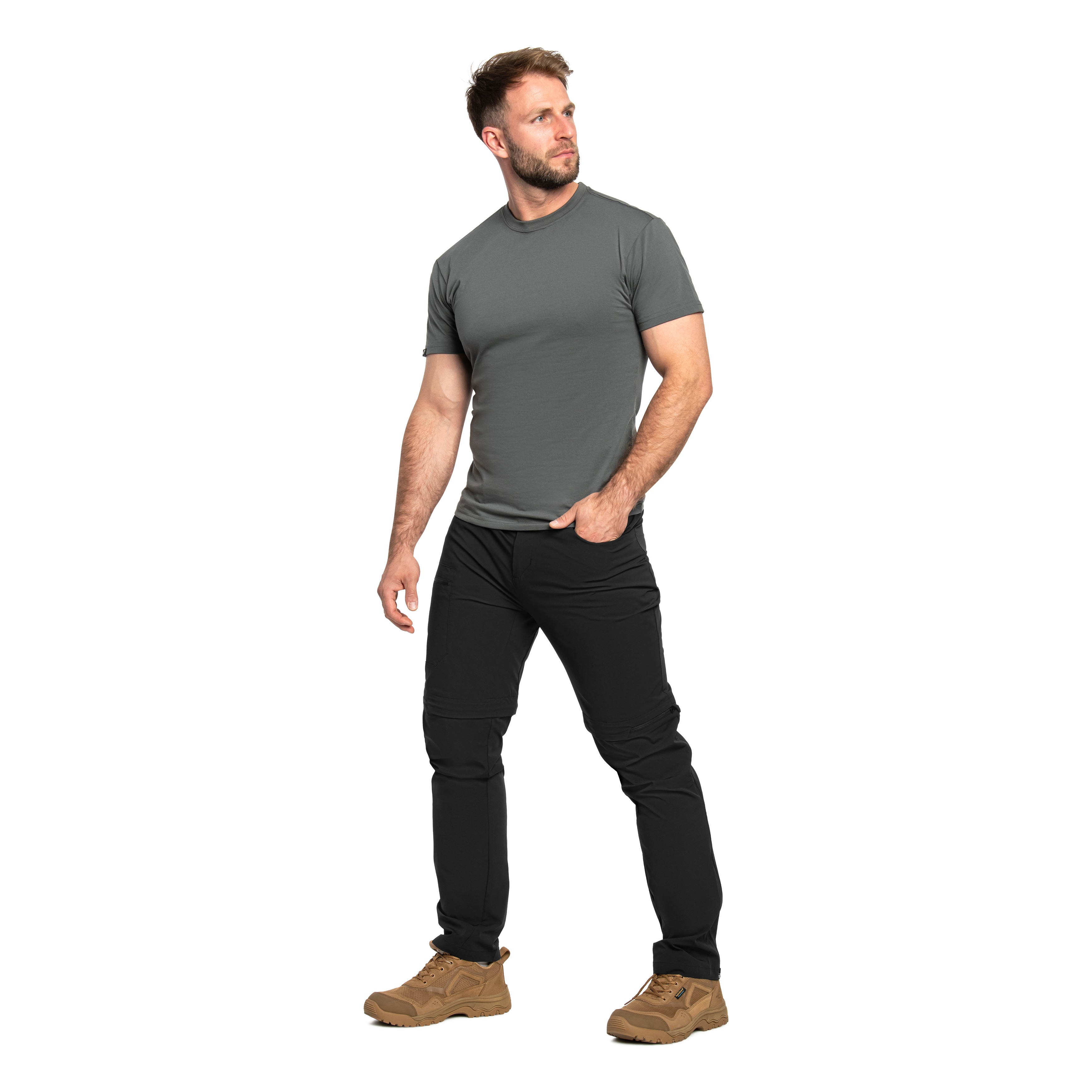 Spodnie Millet Ubic Stretch Zip Off - Black
