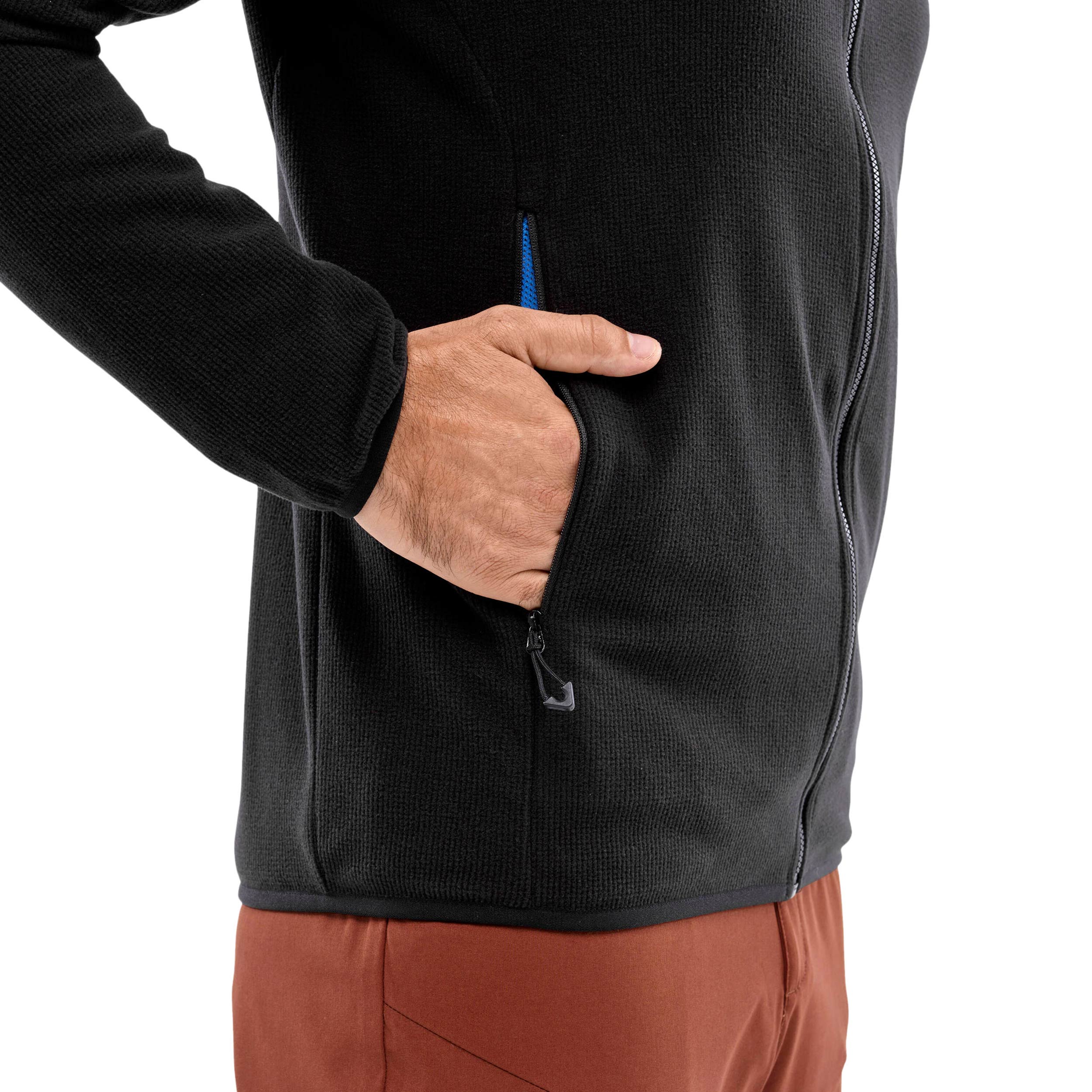 Флісова кофта Millet Fleece Ubic Lightgrid - Black