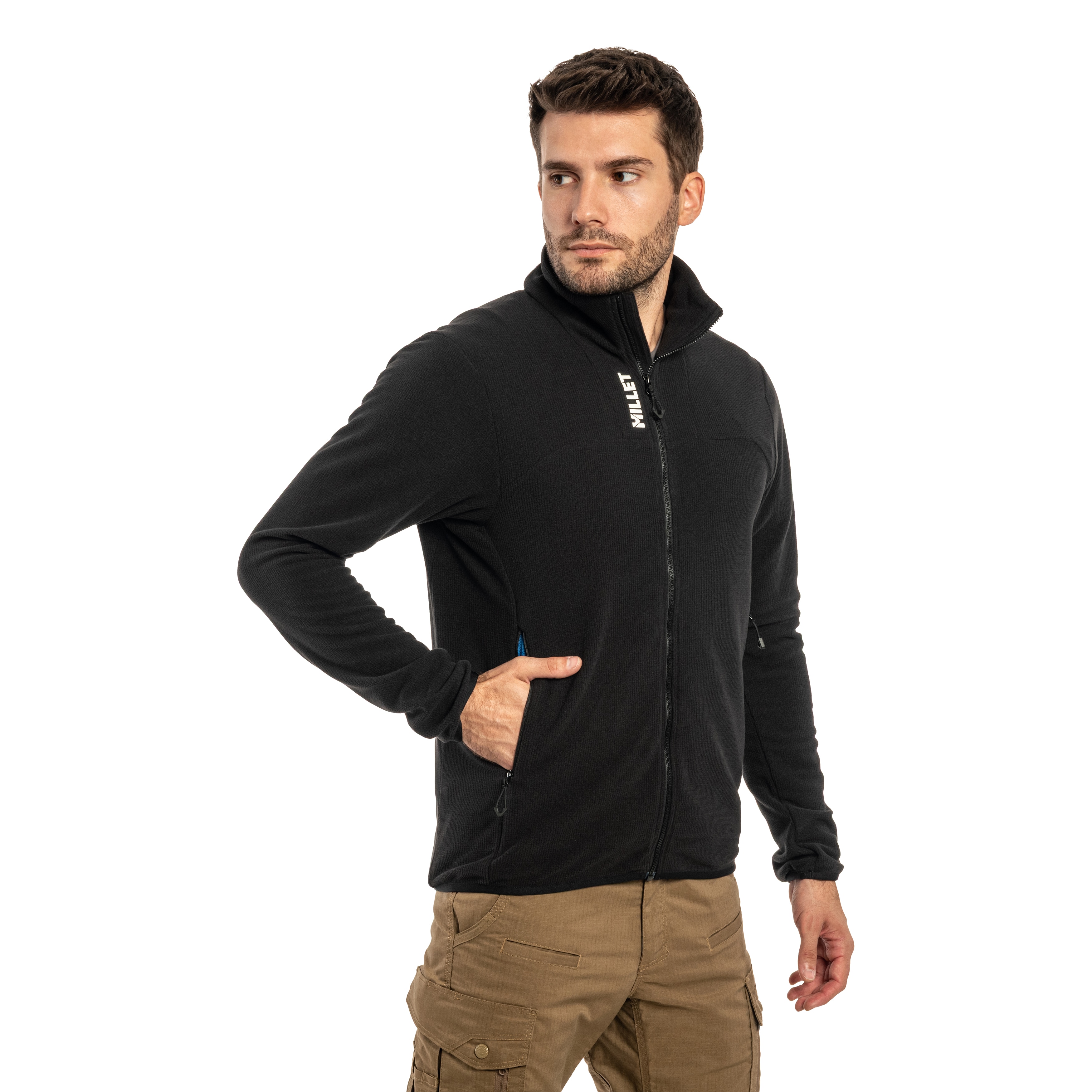 Millet Fleece Ubic Lightgrid - Black