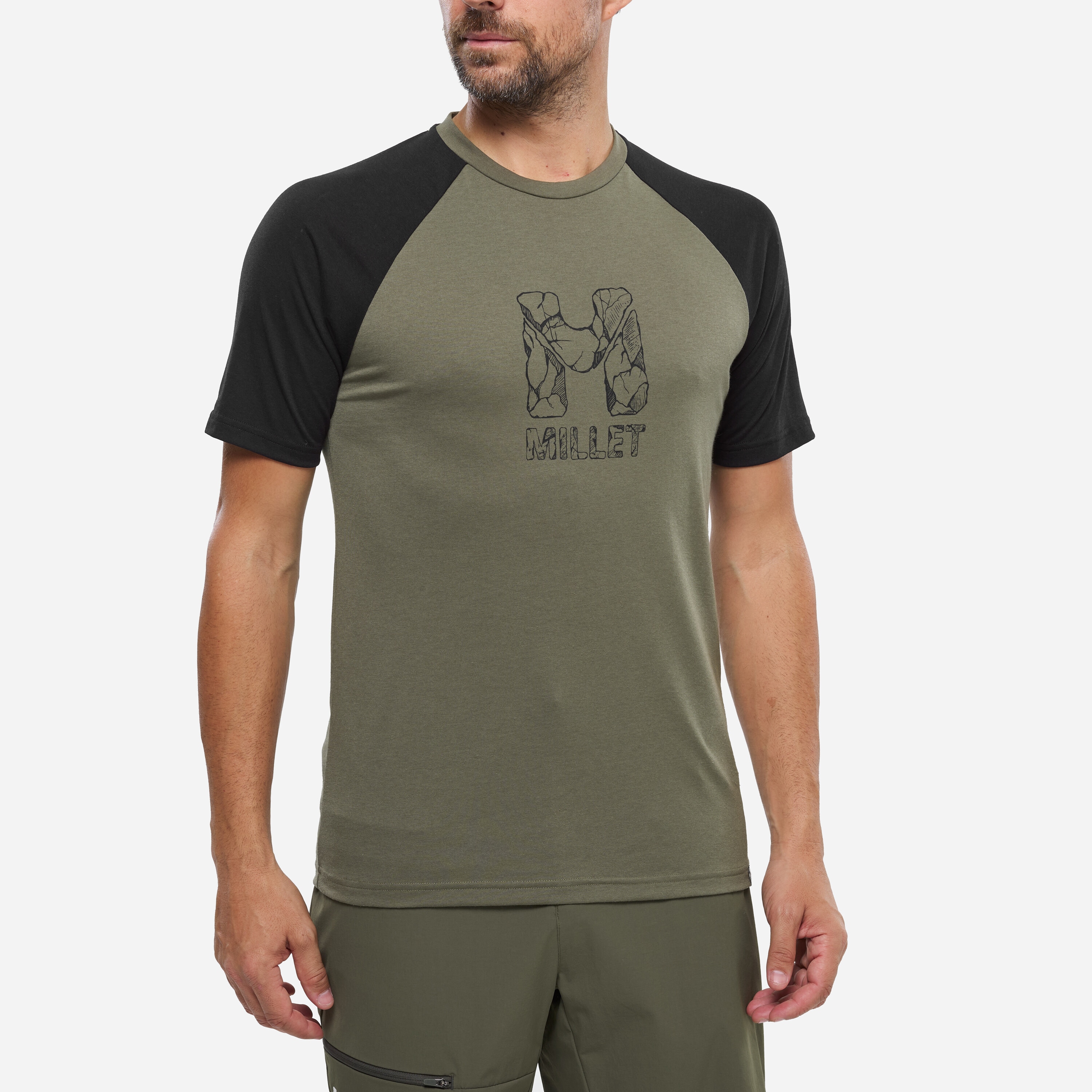 Koszulka T-shirt Millet Cimai Natural - Khaki