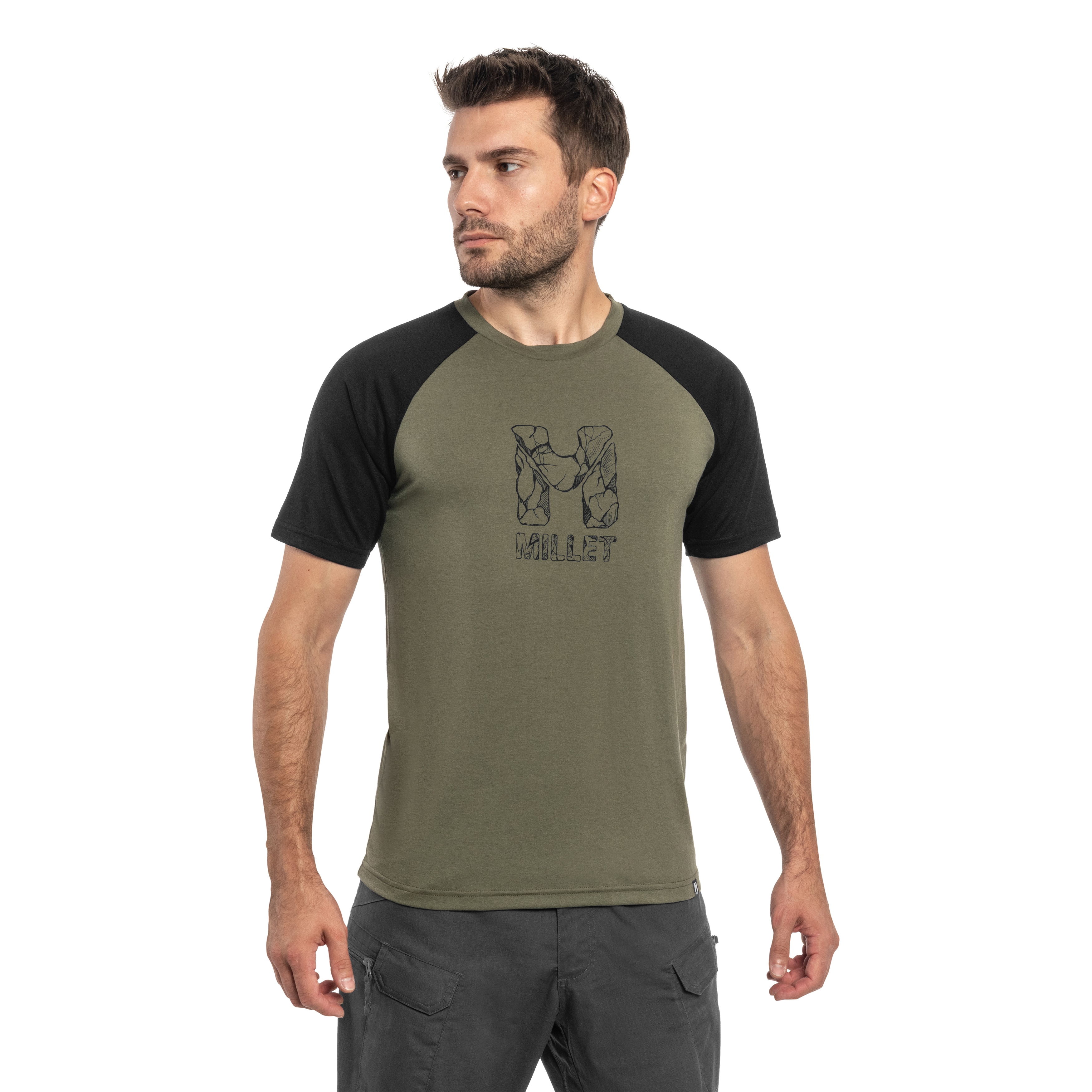 Koszulka T-shirt Millet Cimai Natural - Khaki
