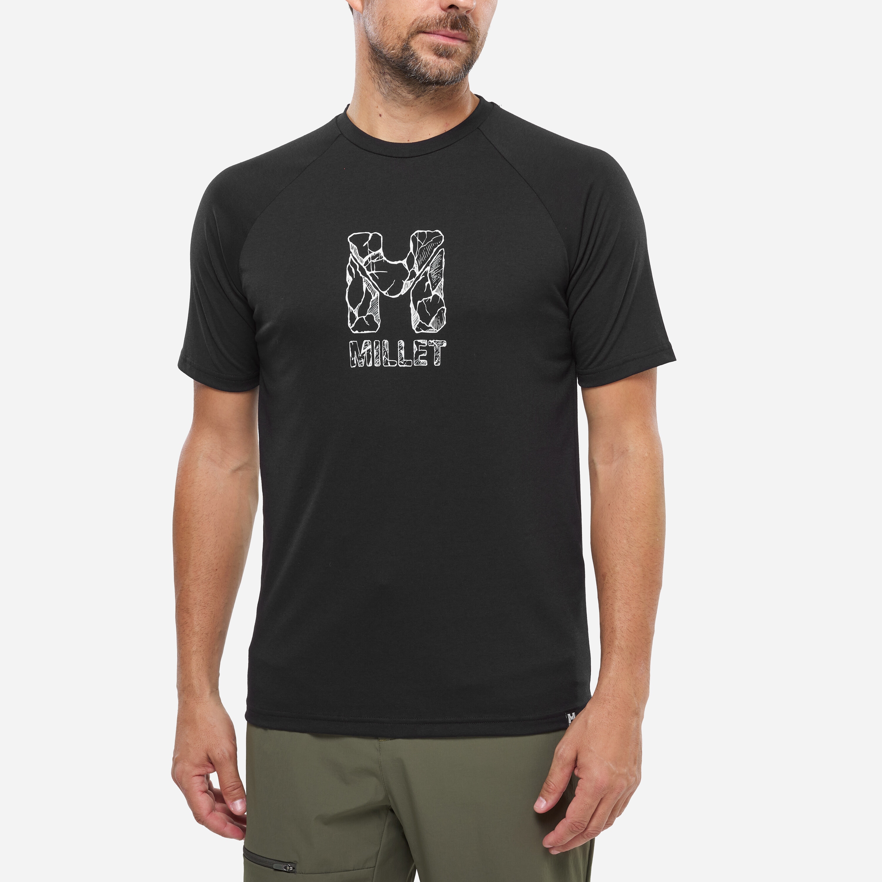 Koszulka T-shirt Millet Cimai Natural - Black