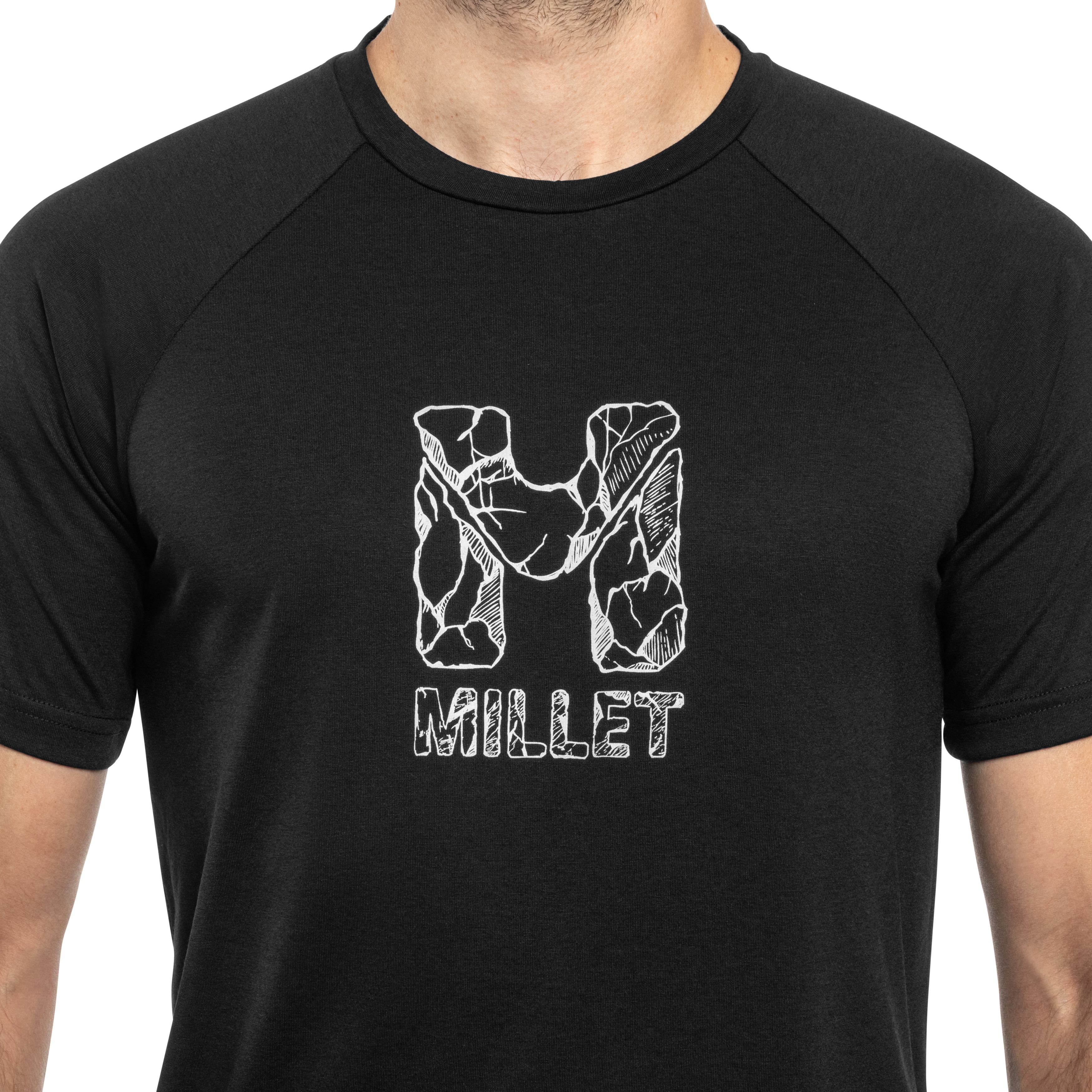 Koszulka T-shirt Millet Cimai Natural - Black