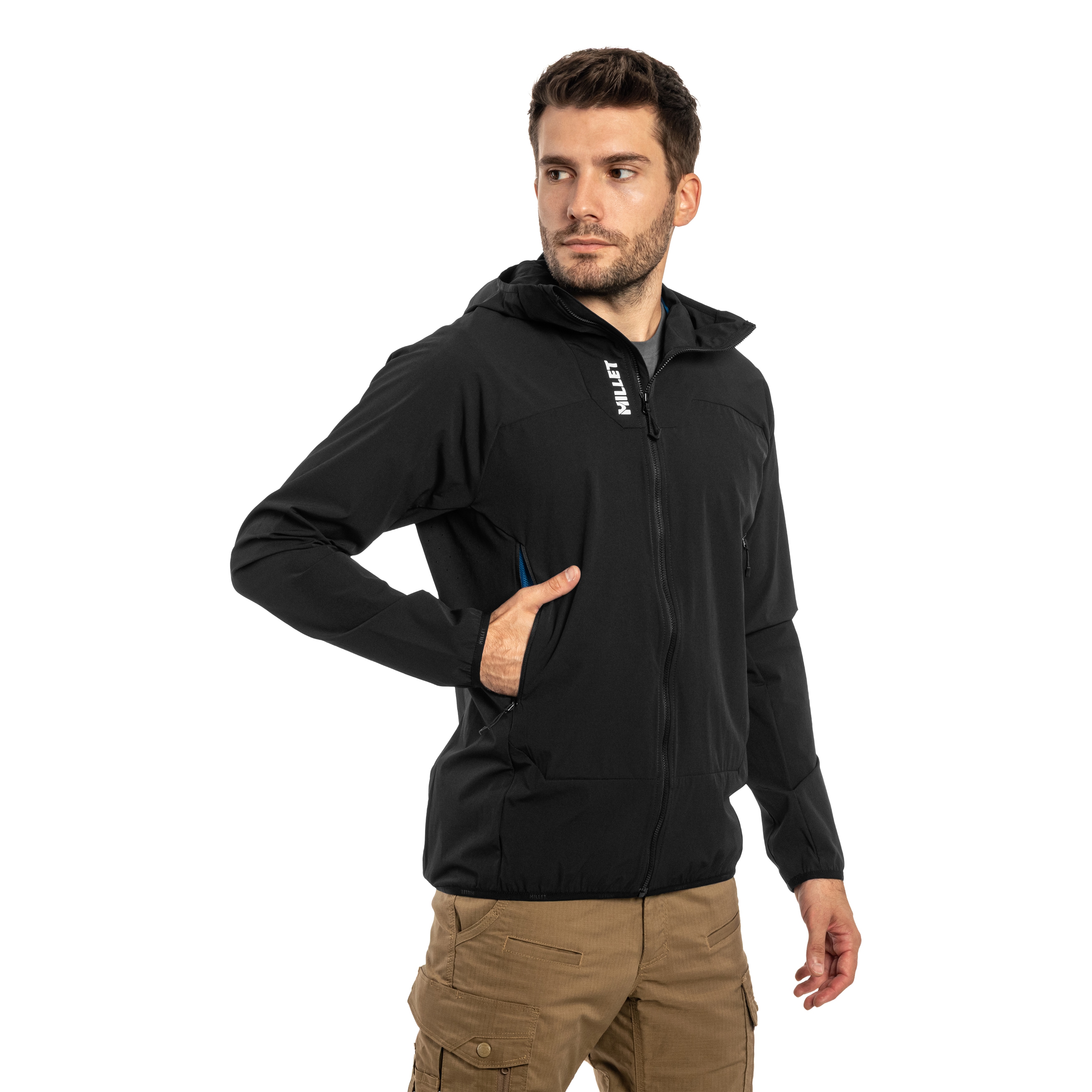 Kurtka Millet Softshell Kamet XCS - Black