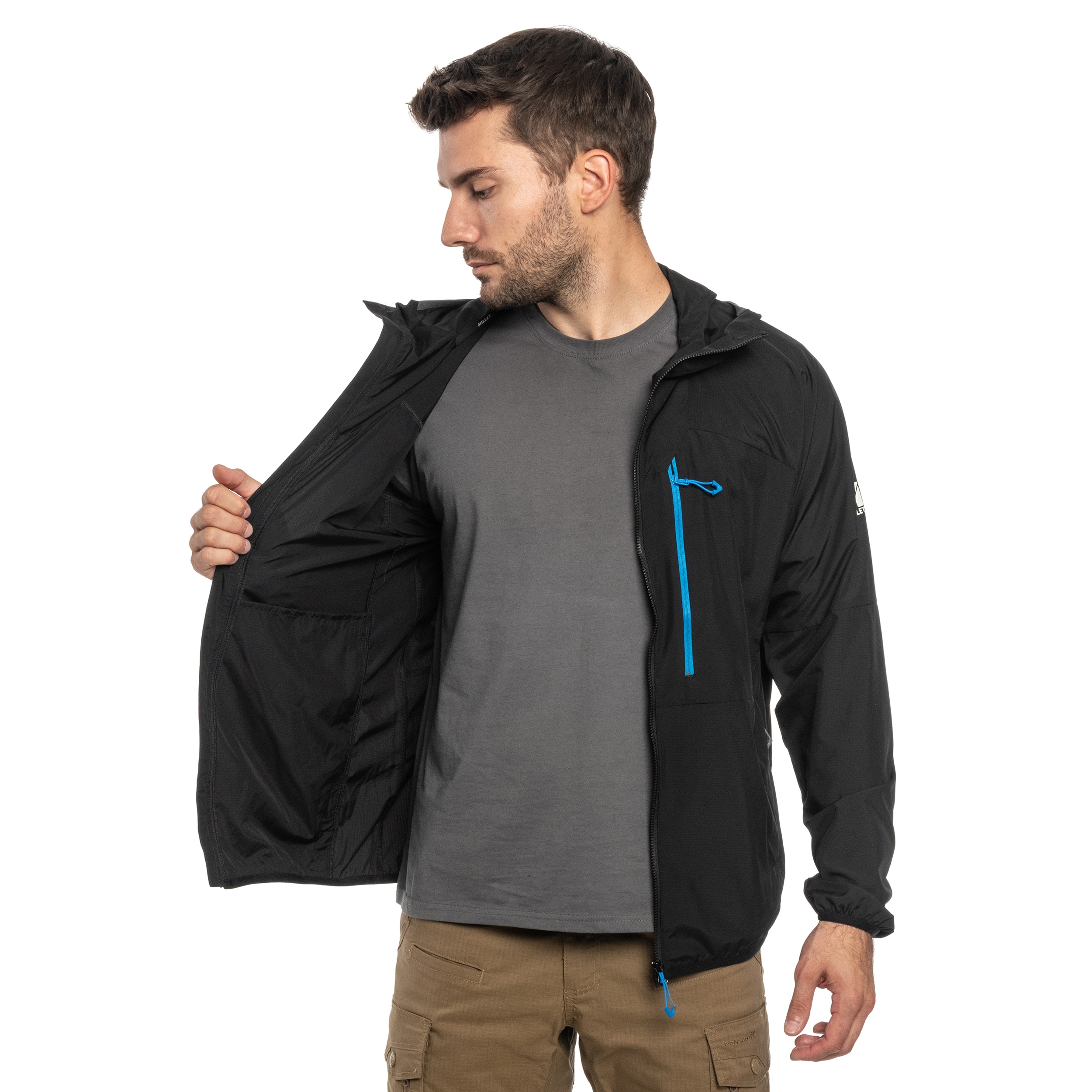 Millet Softshell Parmelan Windbreaker Jacket - Black