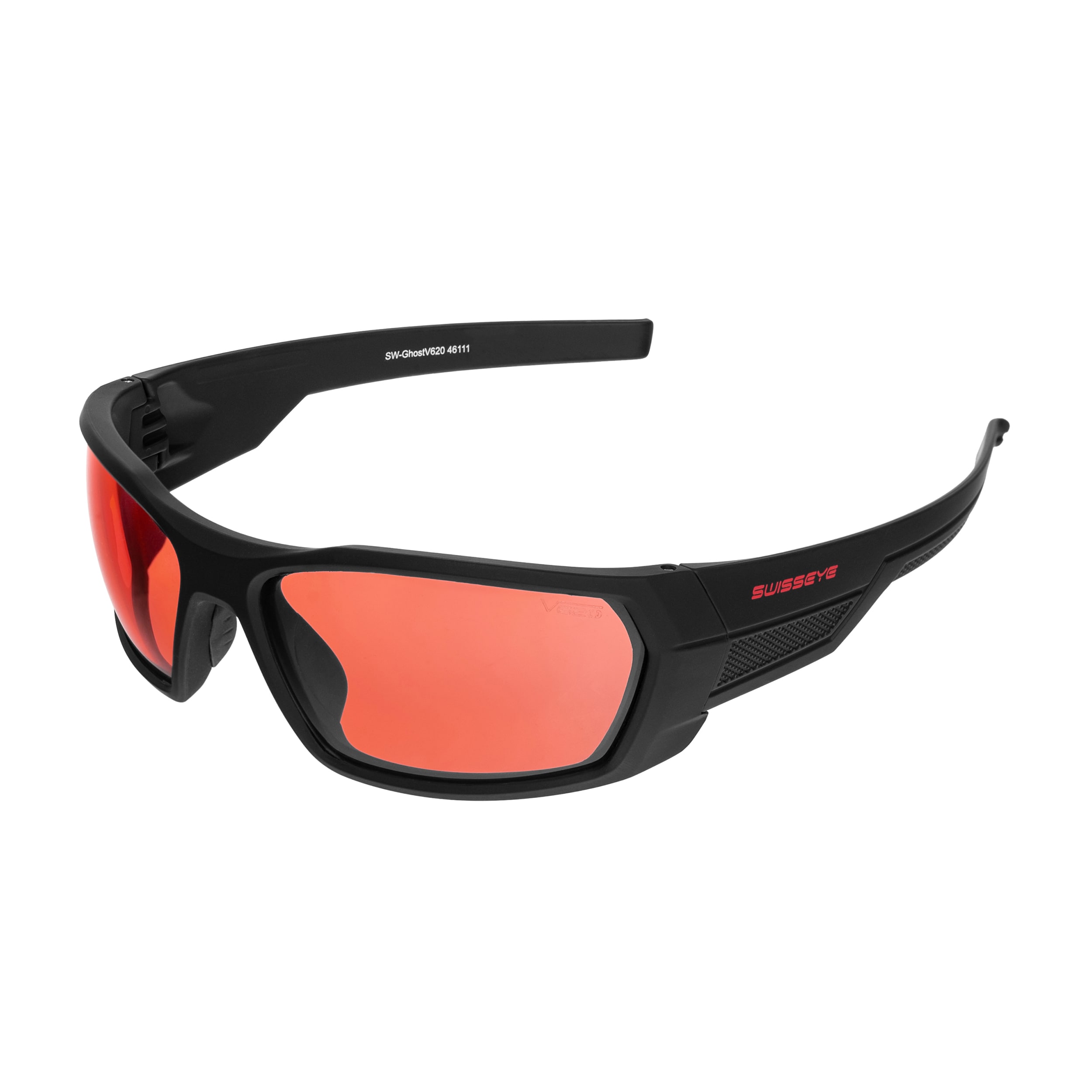 Okulary taktyczne Swiss Eye GhostV620 - Smoke/Vermilion/Black