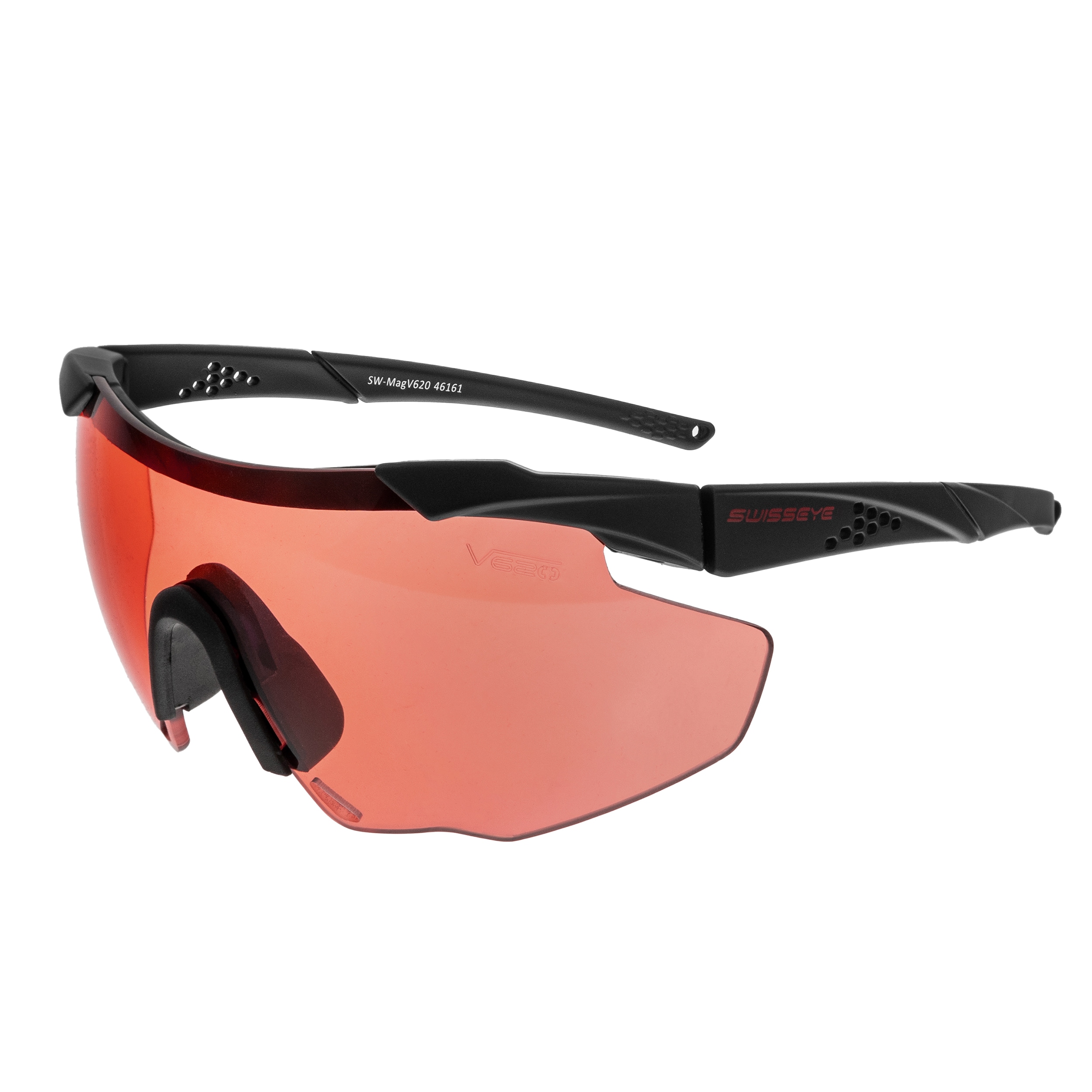 Тактичні окуляри Swiss Eye MagV620 - Smoke/Vermilion/Black