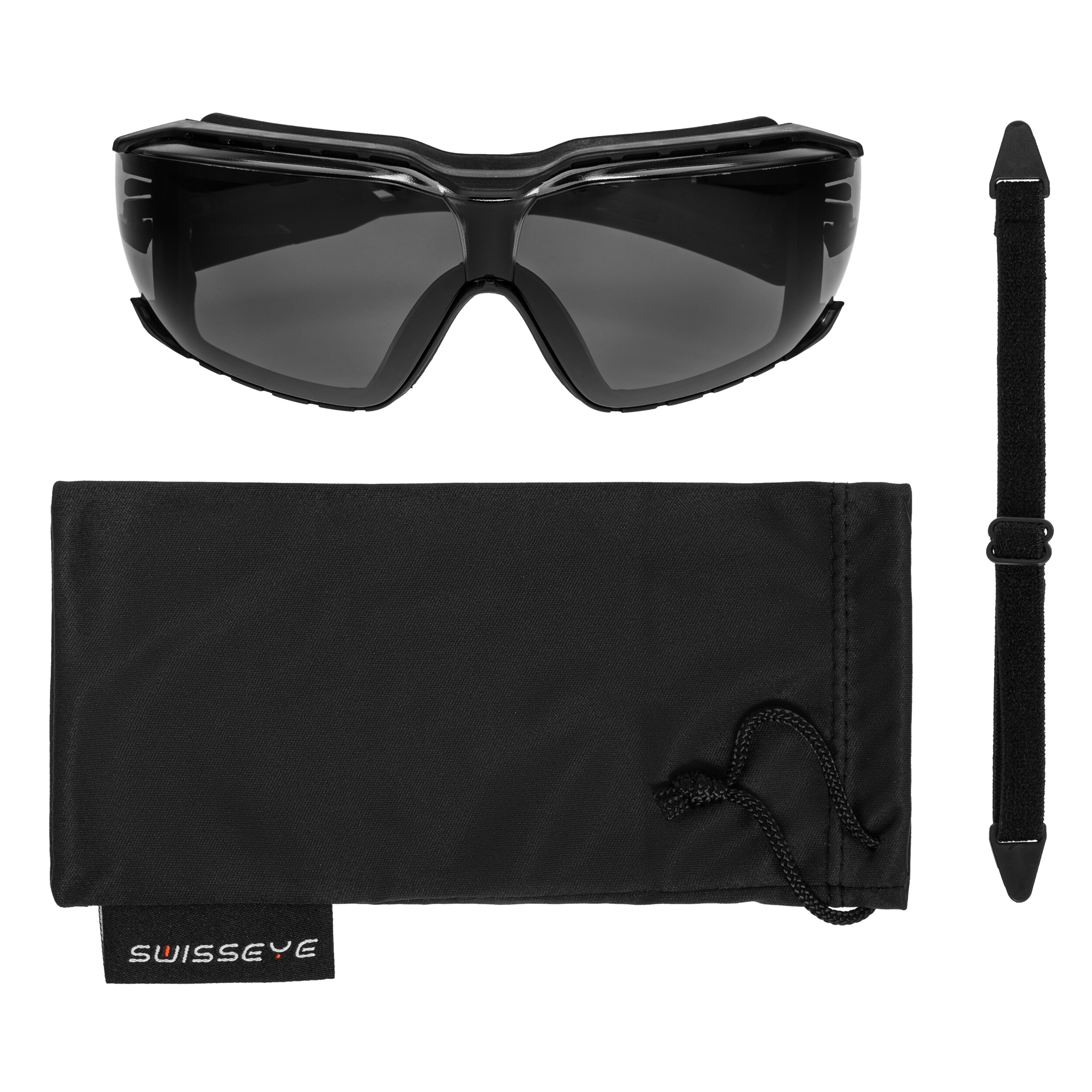 Swiss Eye TargetV620 Tactical Glasses - Smoke/Black