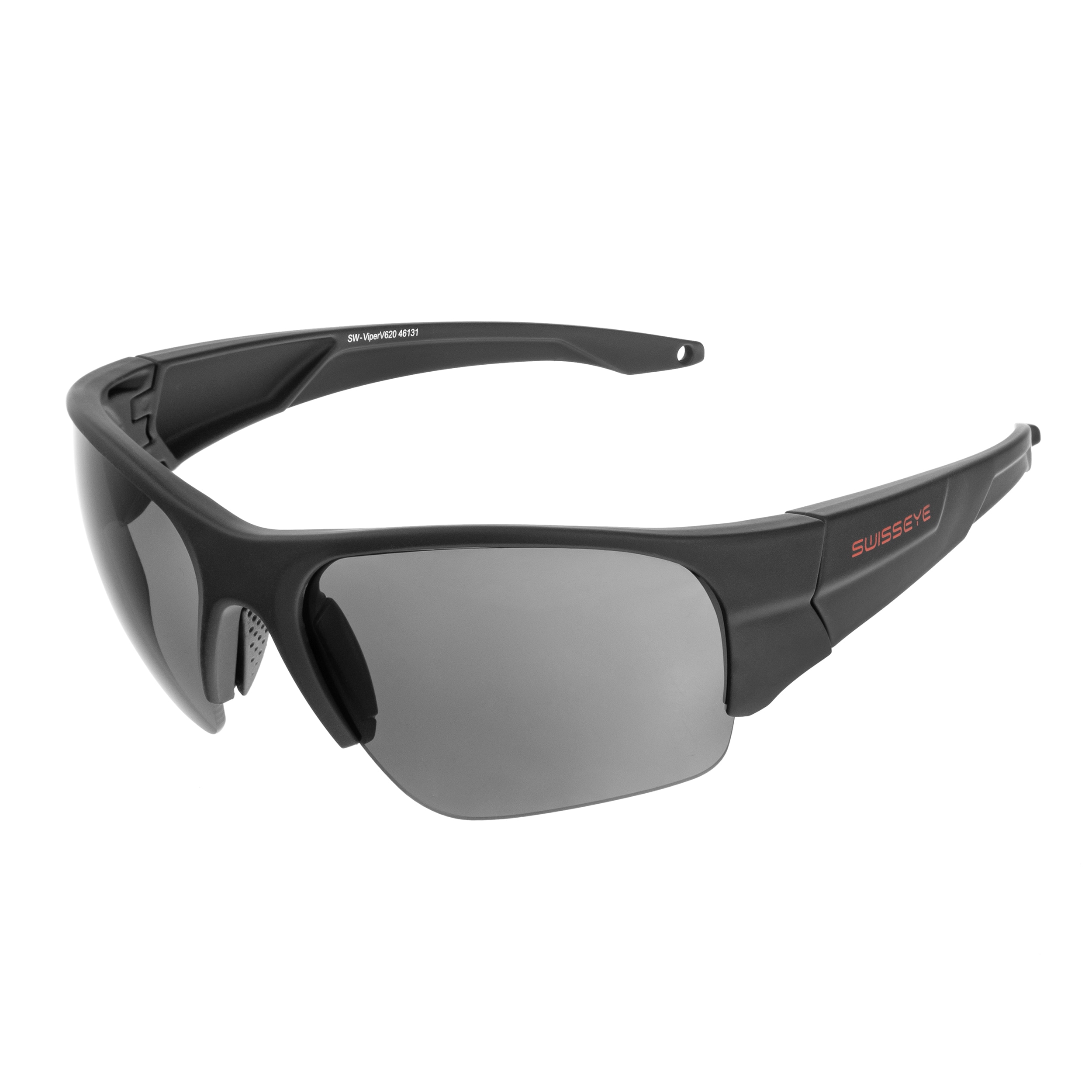 Swiss Eye ViperV620 Tactical Glasses - Smoke/Vermilion/Black