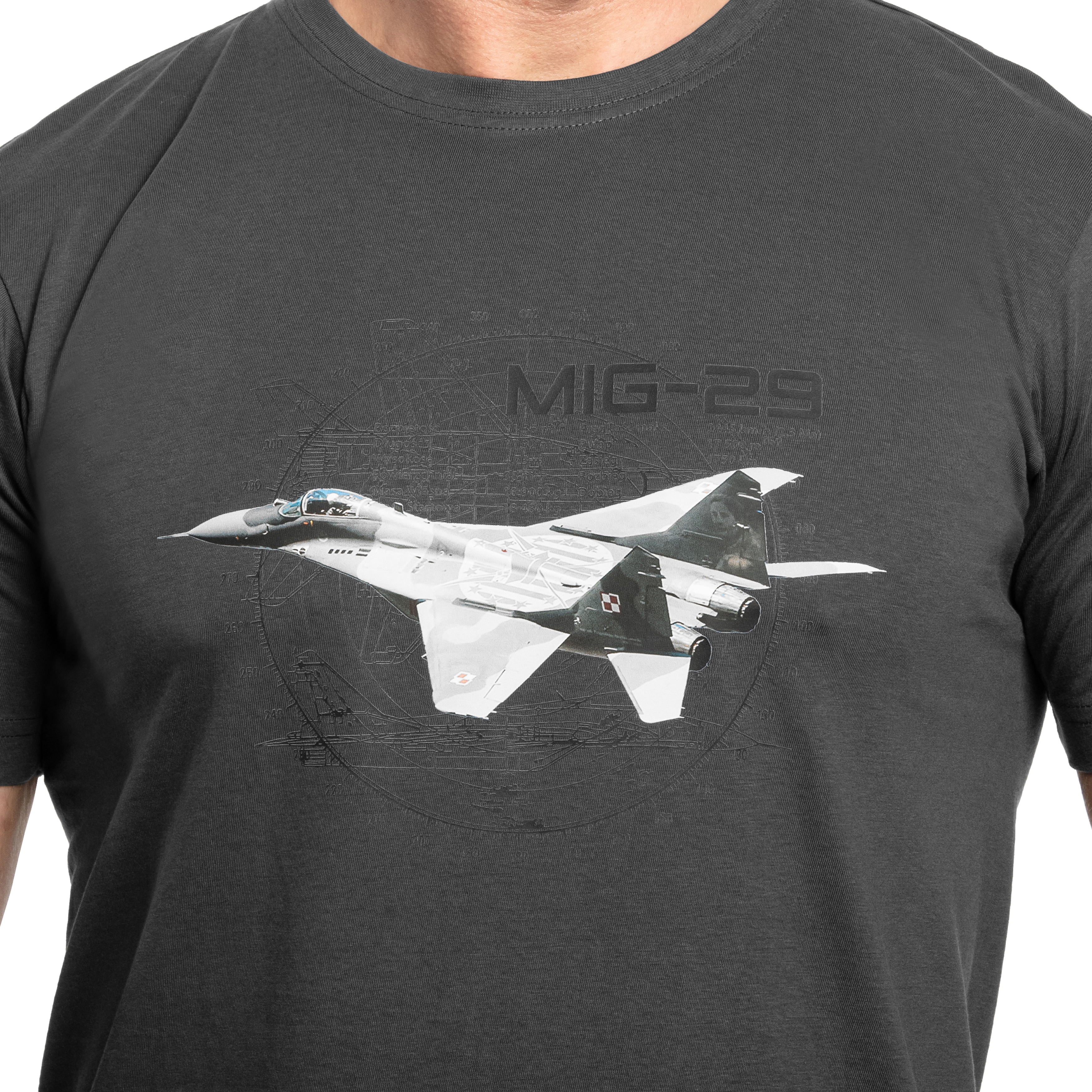 Koszulka T-Shirt MiG-29 - Grey