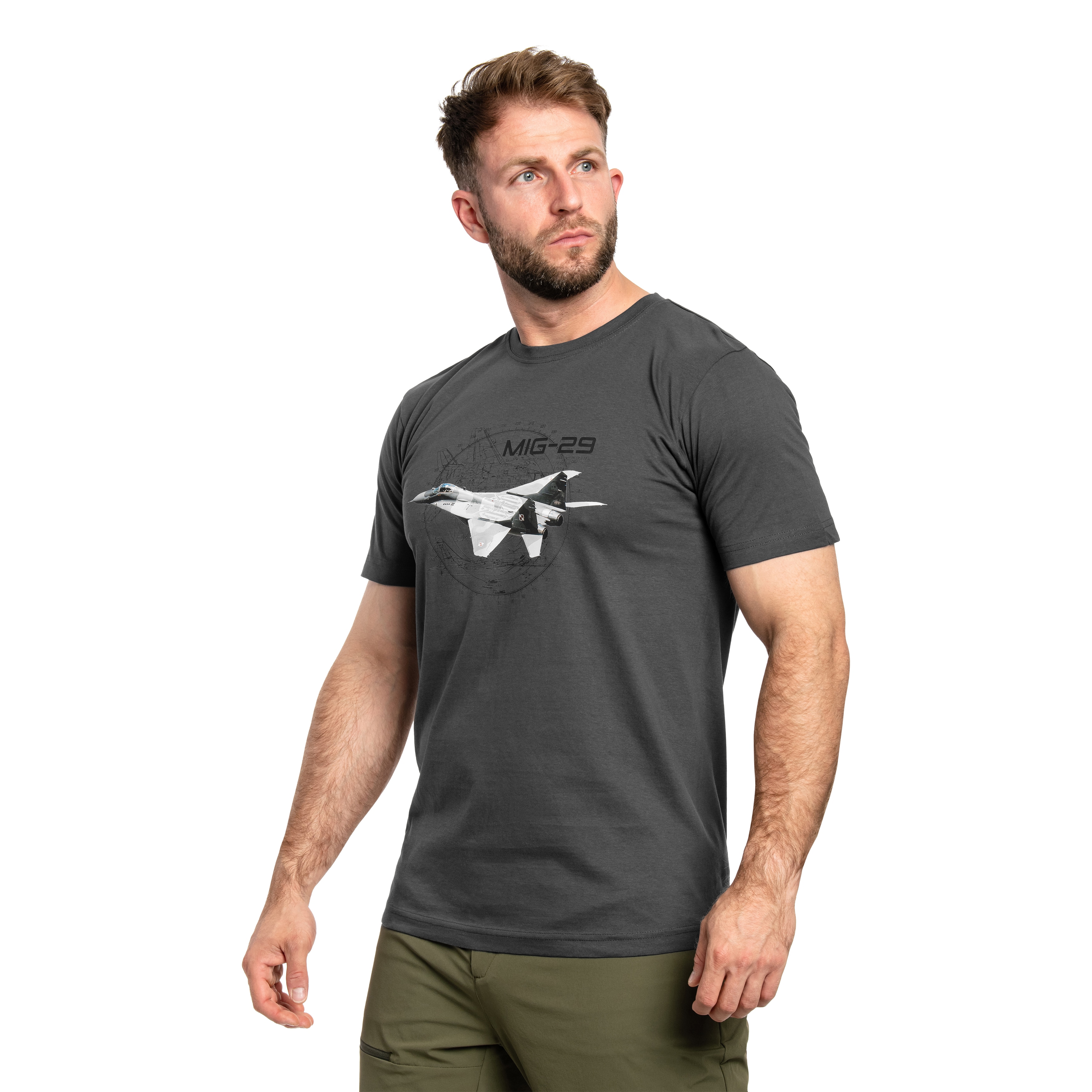 Koszulka T-Shirt MiG-29 - Grey