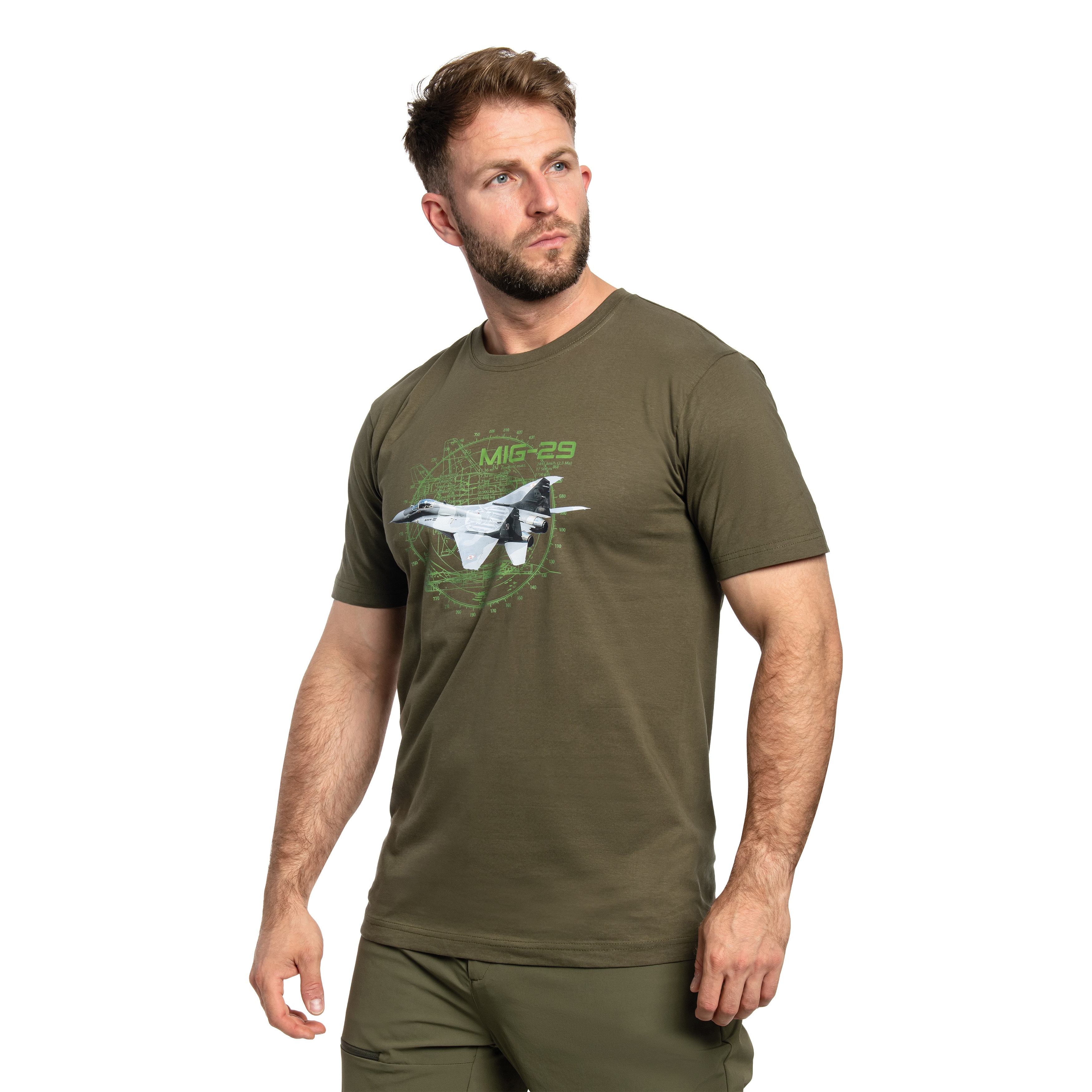 Koszulka T-Shirt MiG-29 - Olive