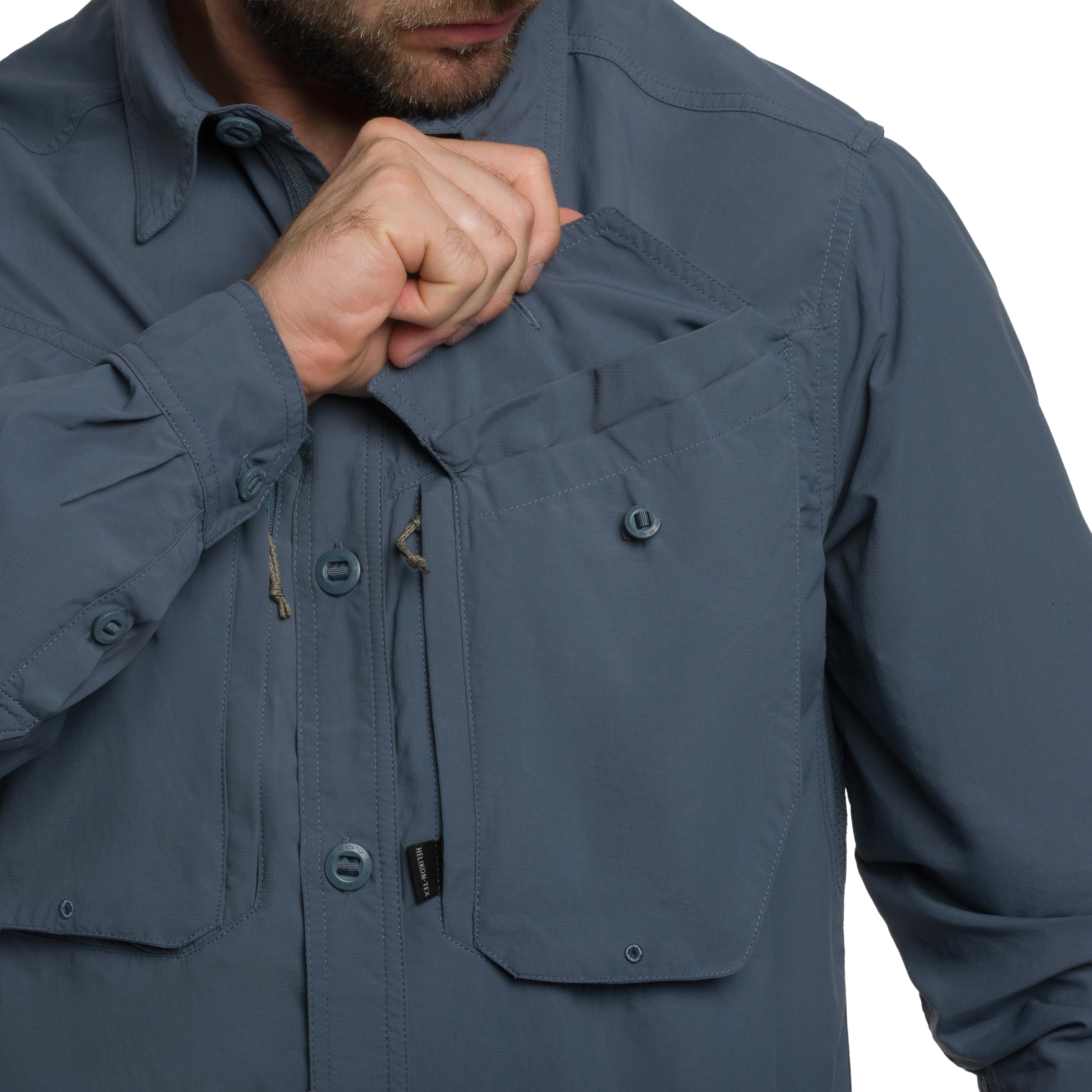 Koszula Helikon-Tex Canopy Jungle - Dark Steel Blue