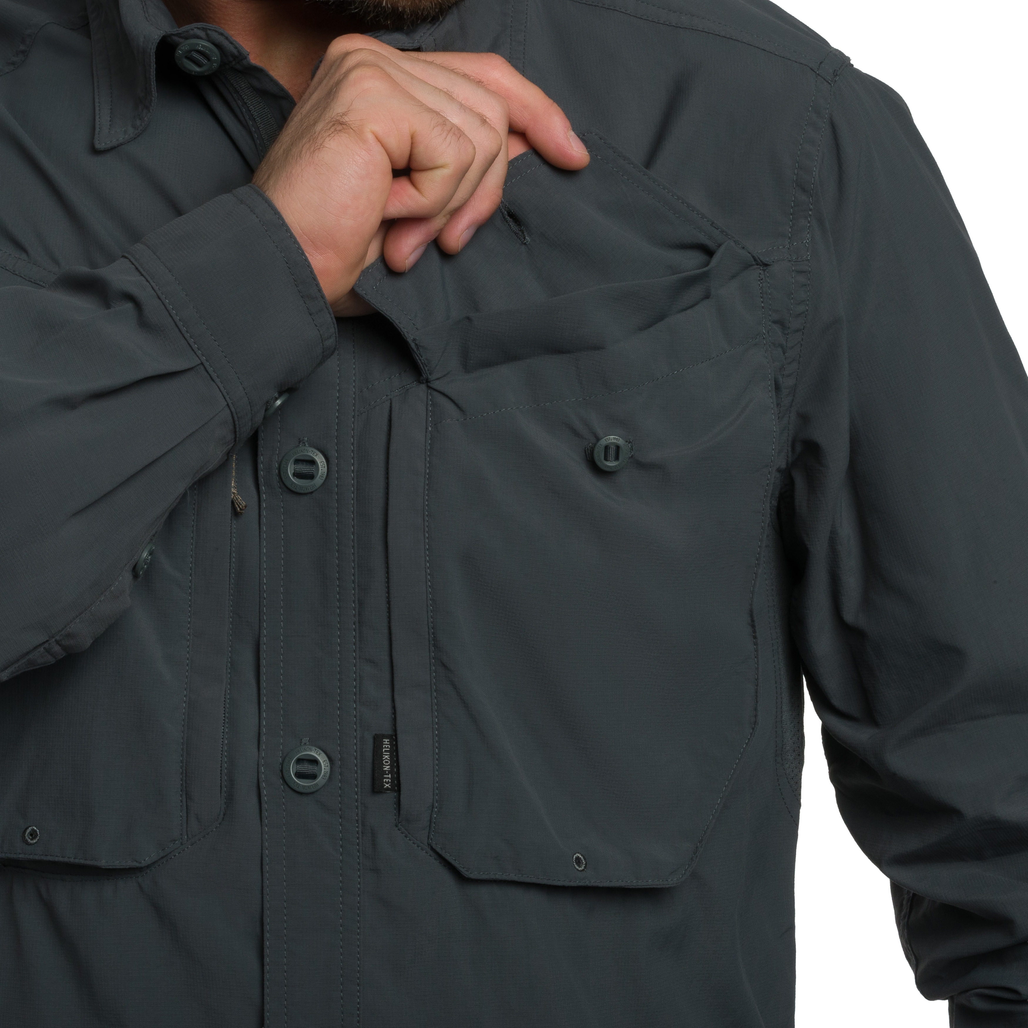 Koszula Helikon-Tex Canopy Jungle - Grey