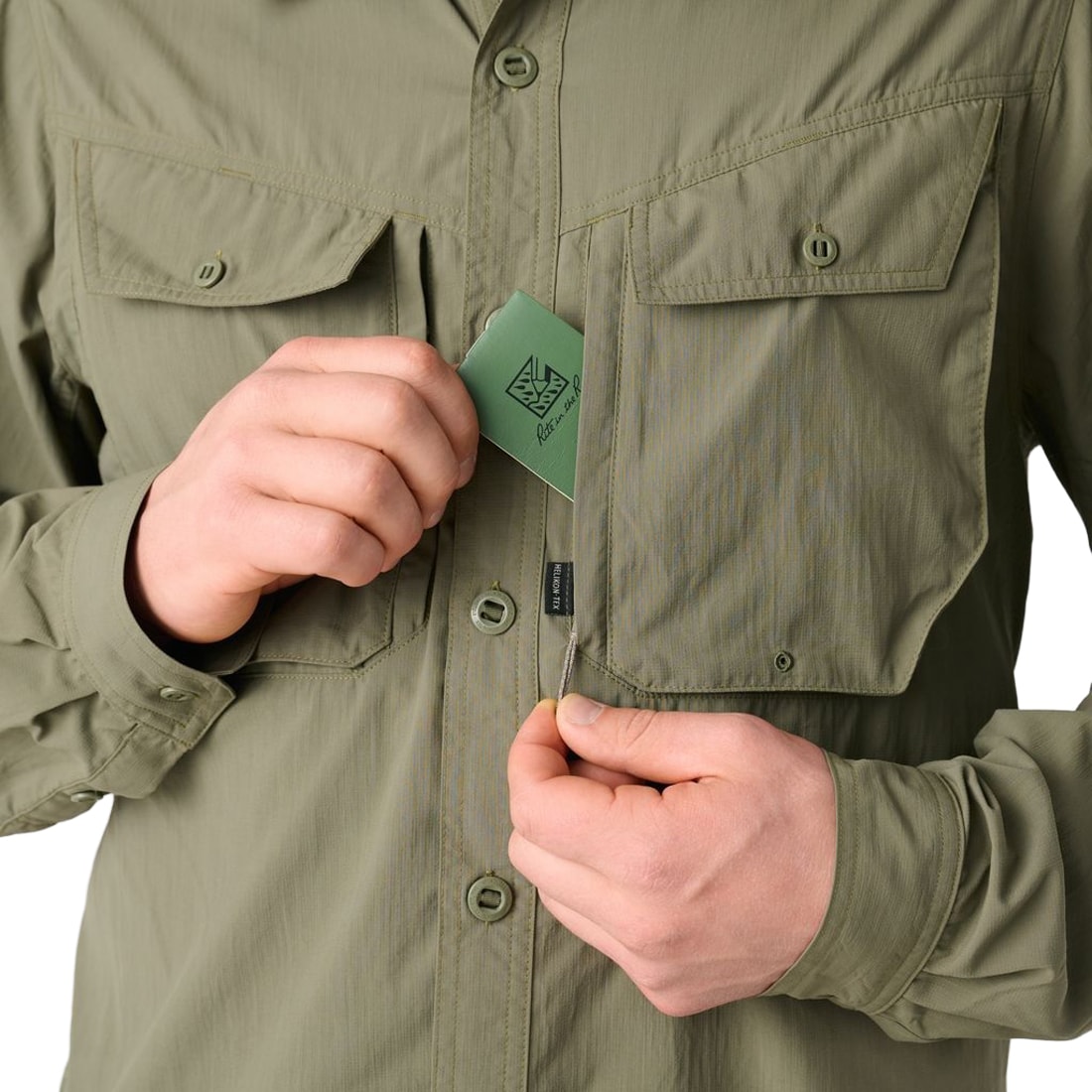 Koszula Helikon-Tex Cantopy Jungle - Olive Green