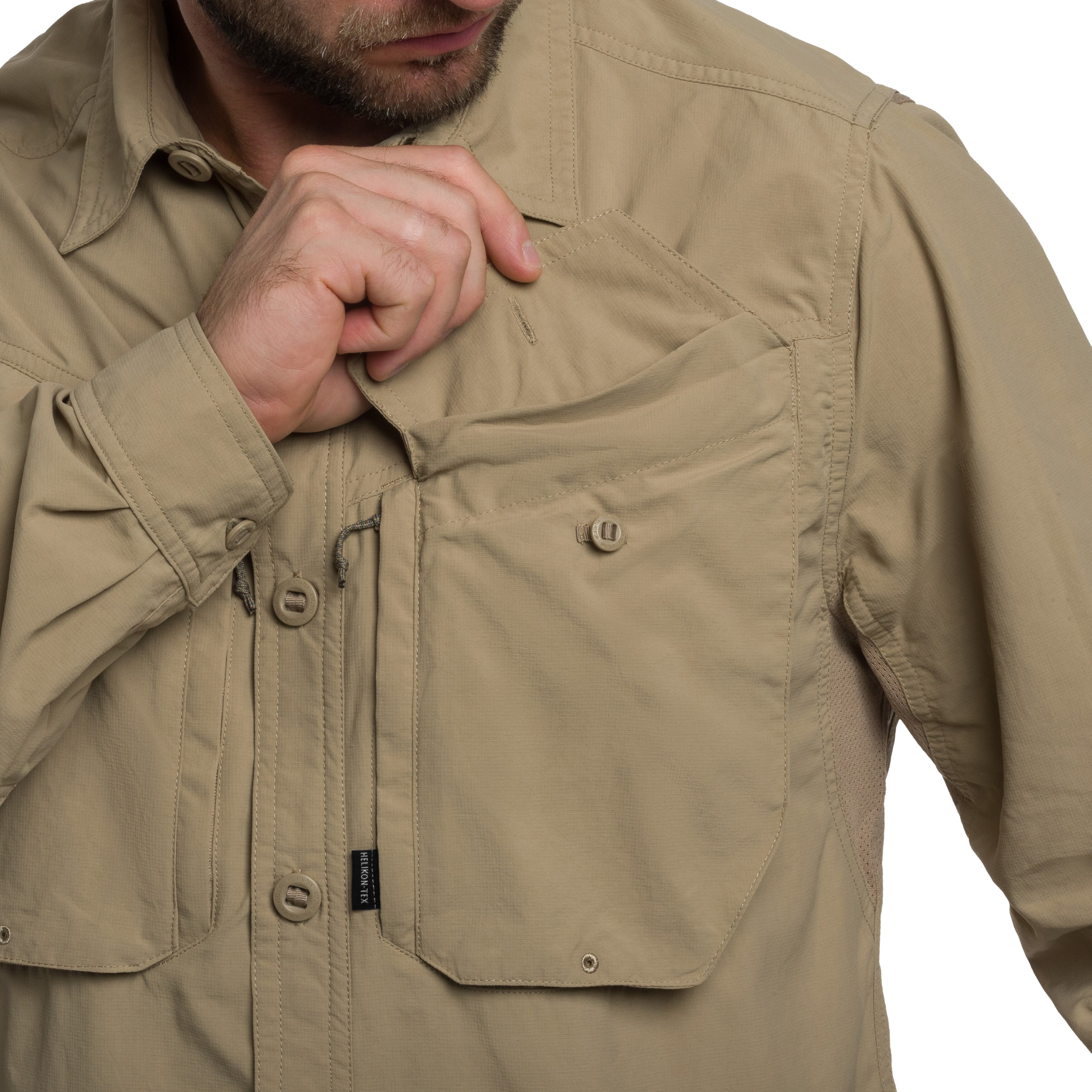 Helikon-Tex Canopy Jungle Shirt - Silver Mink