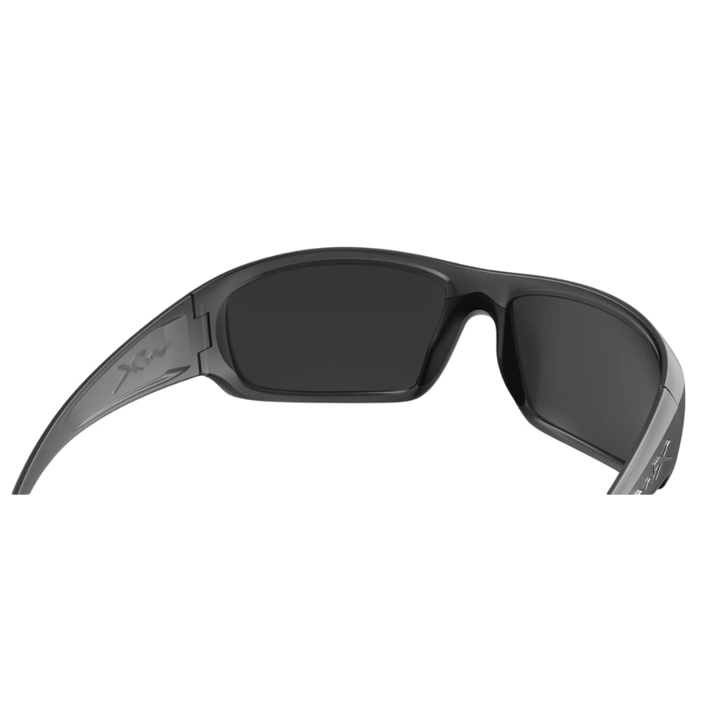 Okulary taktyczne Wiley X Omega - Captivate Polarized Blue Mirror/Matt Translucent Black