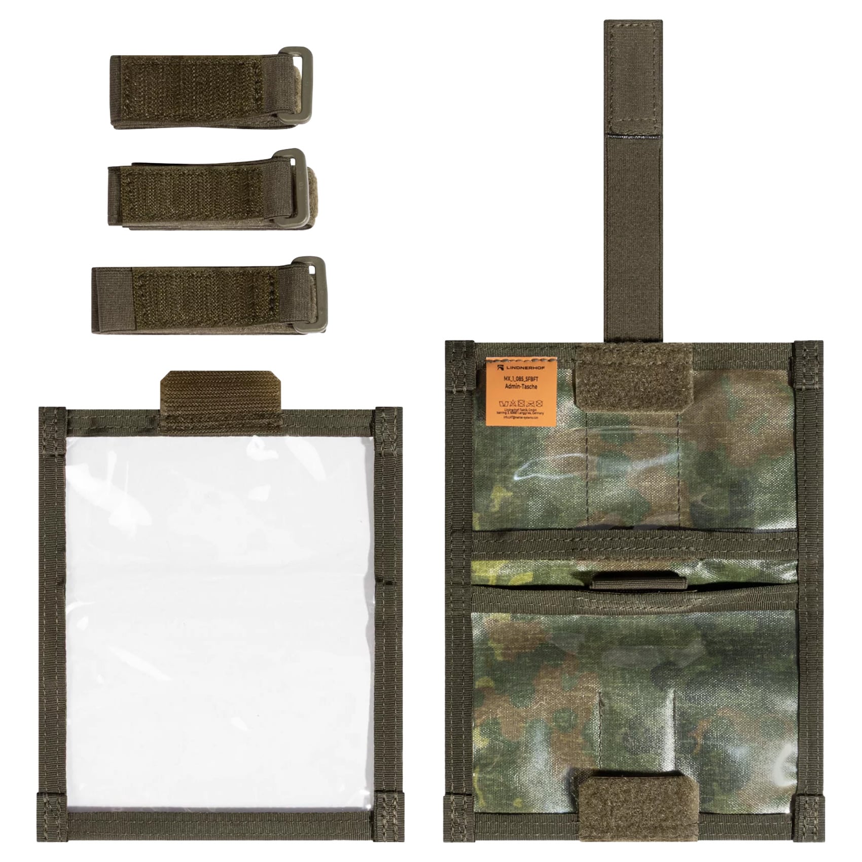 Kieszeń Lindnerhof Admin Pouch MX085 - Flecktarn