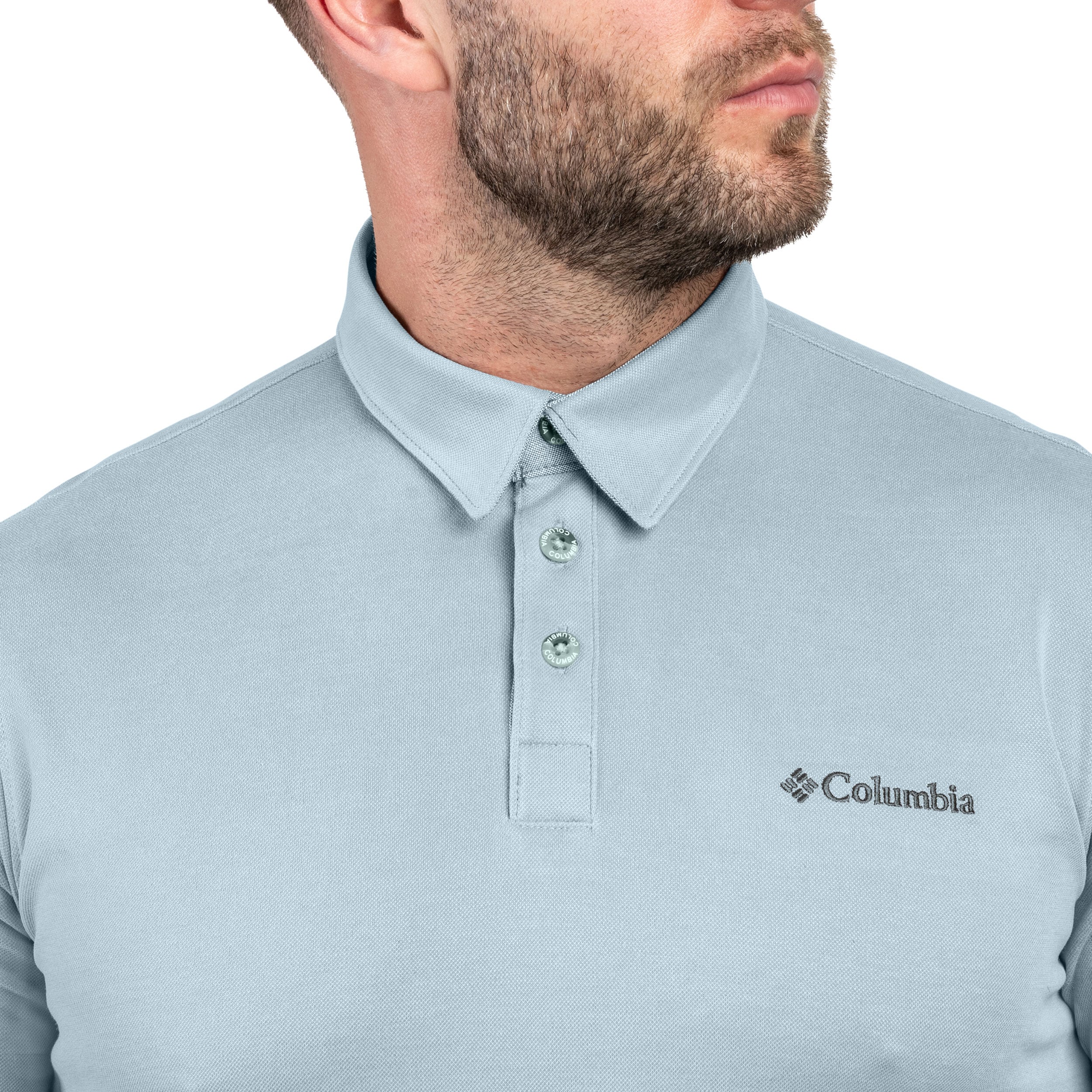 Koszulka polo Columbia Nelson Point - Crushed Blue