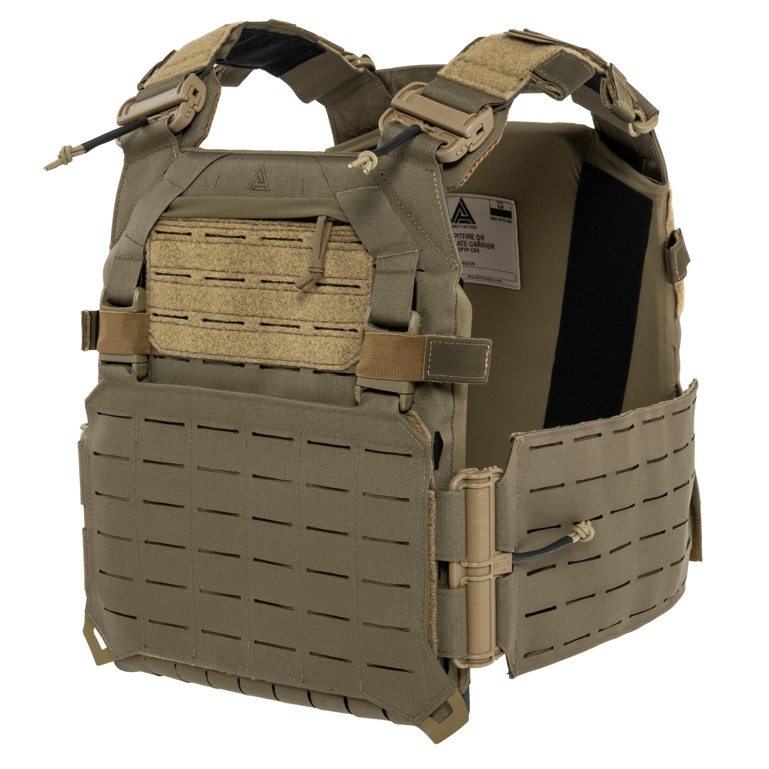 Плитоноска Direct Action Spitfire QR Plate Carrier - Adaptive Green