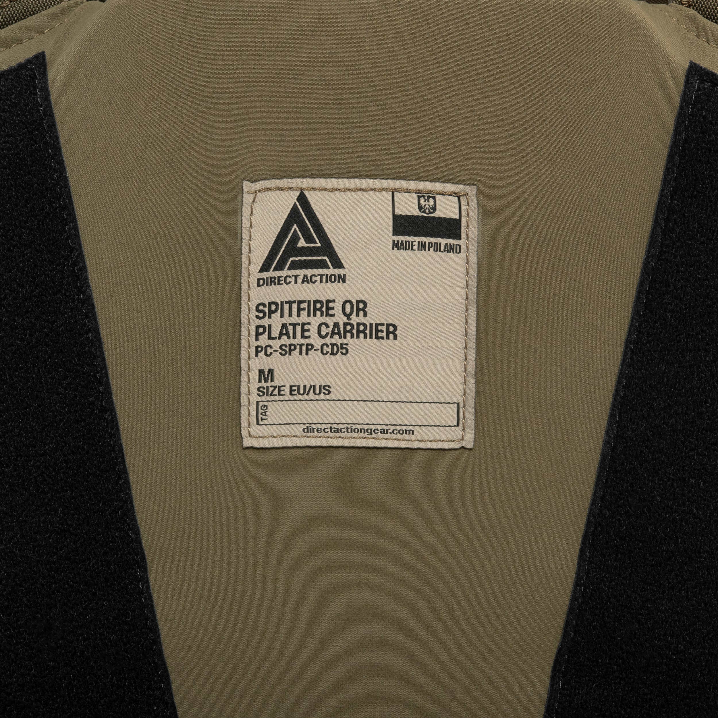 Плитоноска Direct Action Spitfire QR Plate Carrier - Adaptive Green