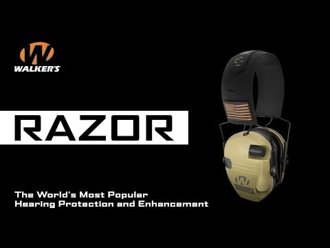 Ochronniki słuchu aktywne Walker's Razor Slim Electronic Muffs - Olive Drab