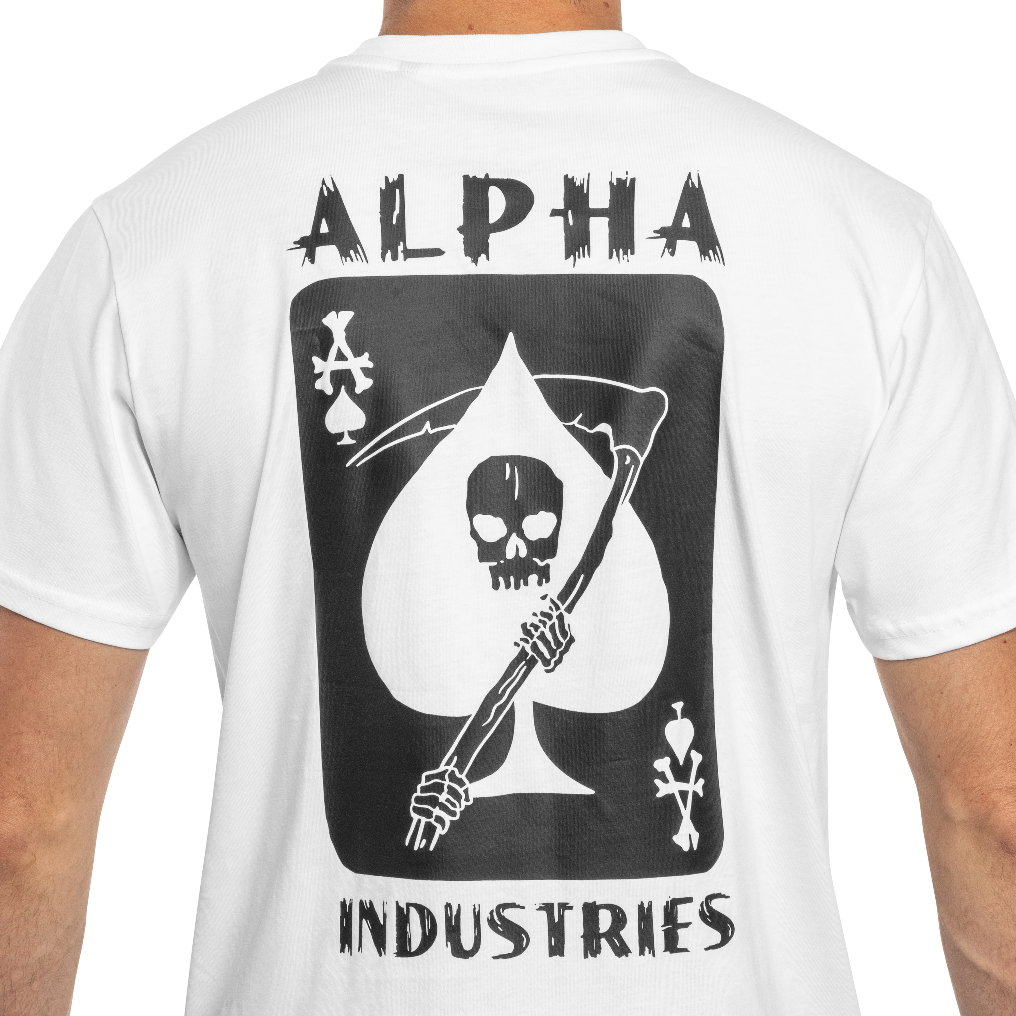 Alpha Industries Skull Ops T-shirt - White