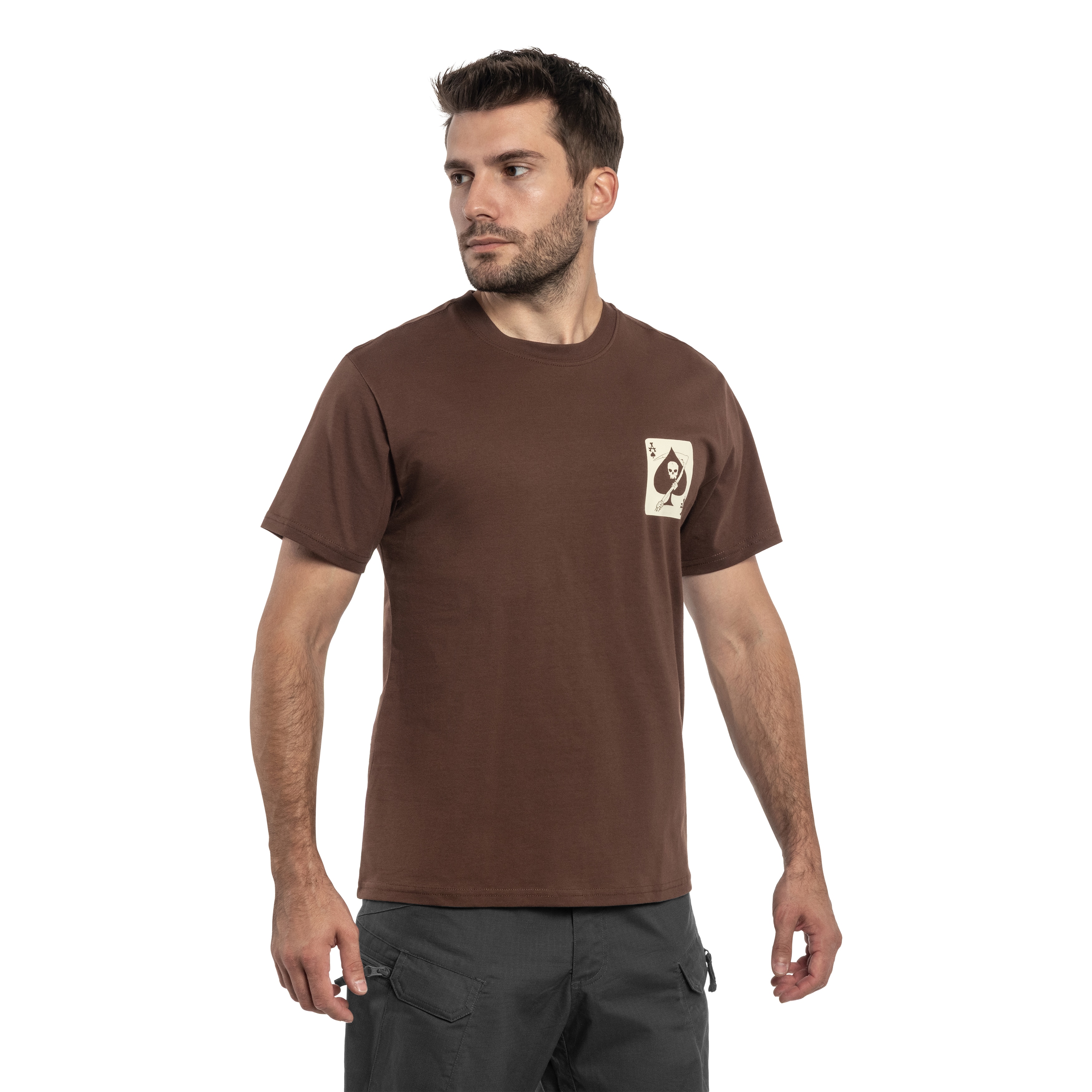 Alpha Industries Skull Ops T-shirt - Powder Brown