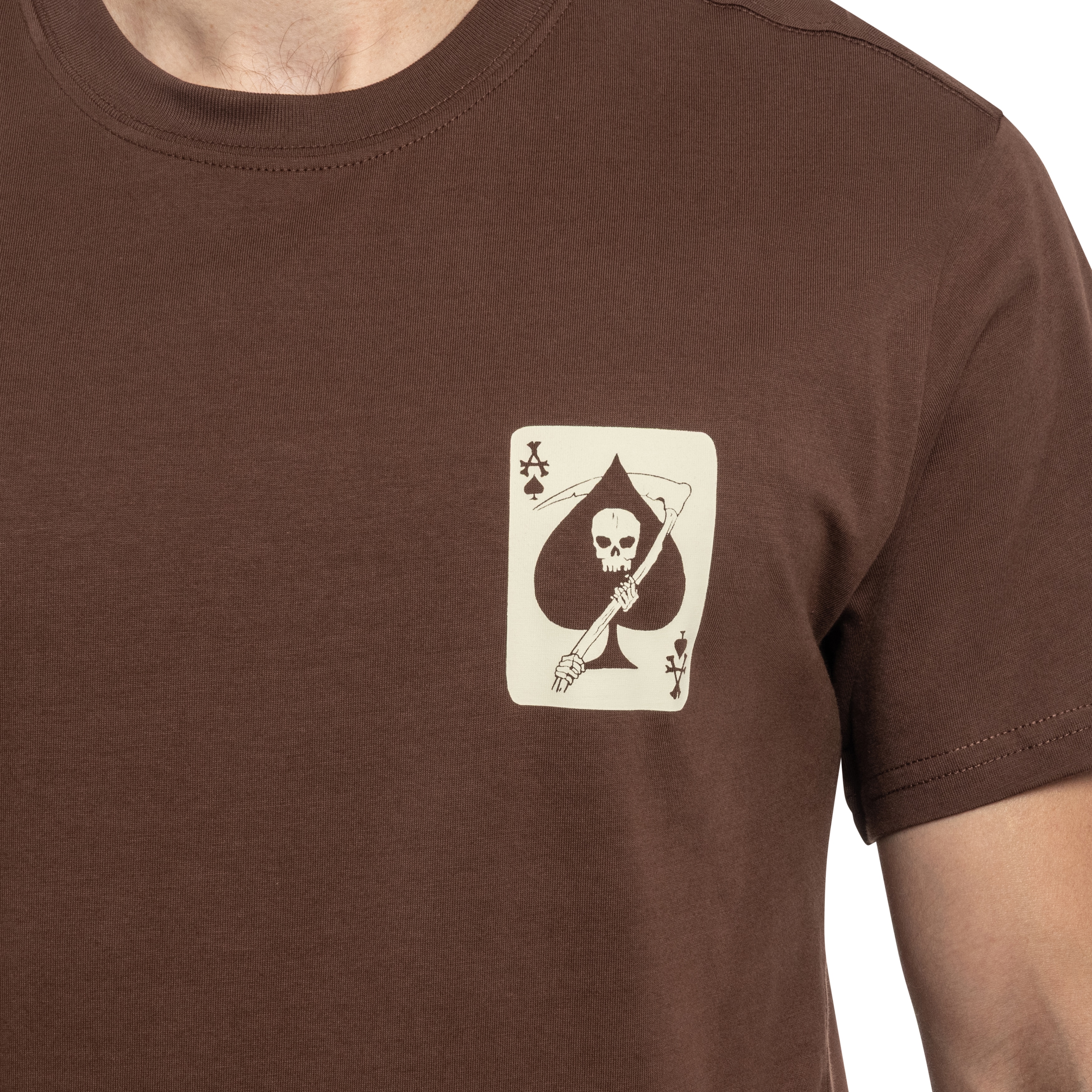 Alpha Industries Skull Ops T-shirt - Powder Brown