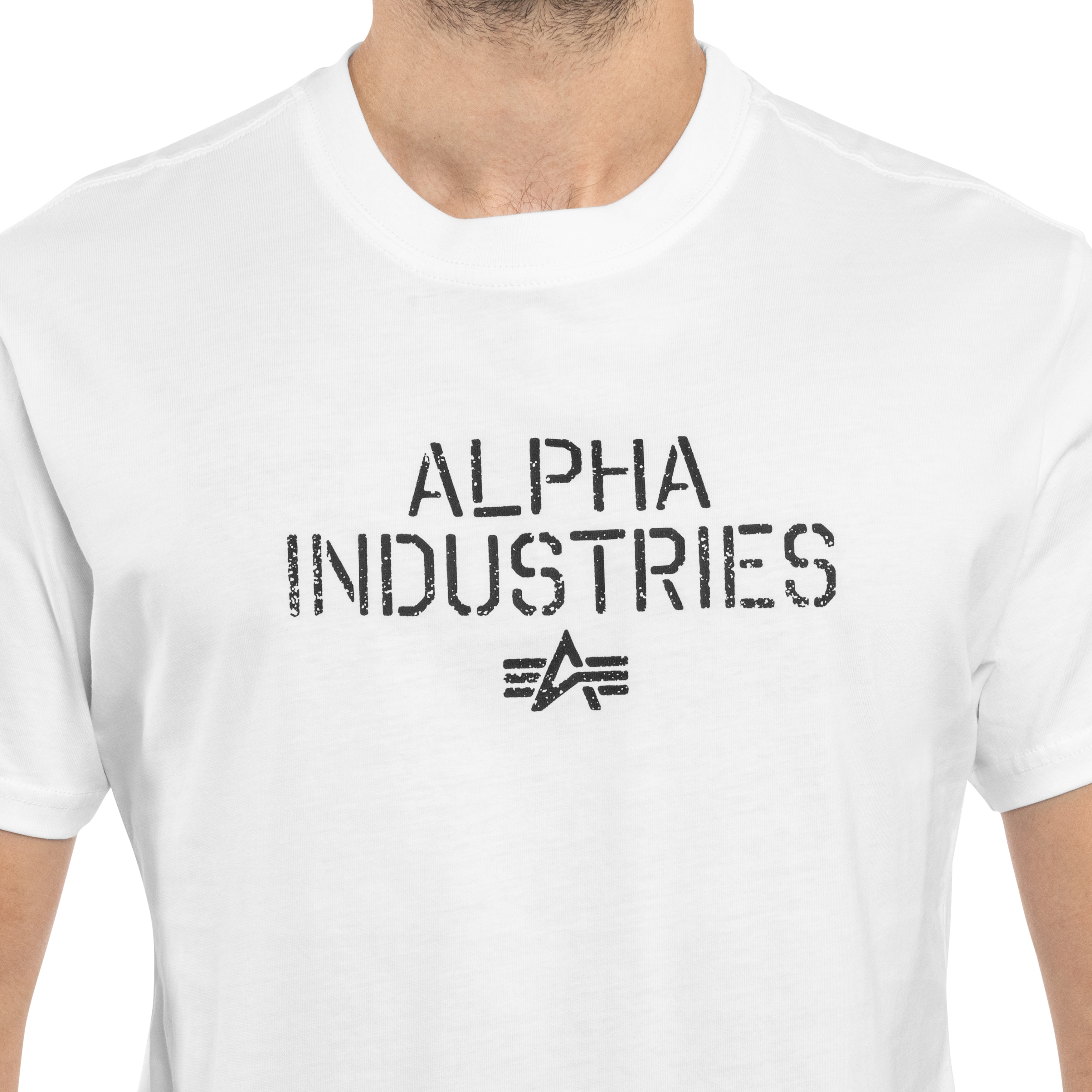 Alpha Industries Target Backprint T-shirt - White