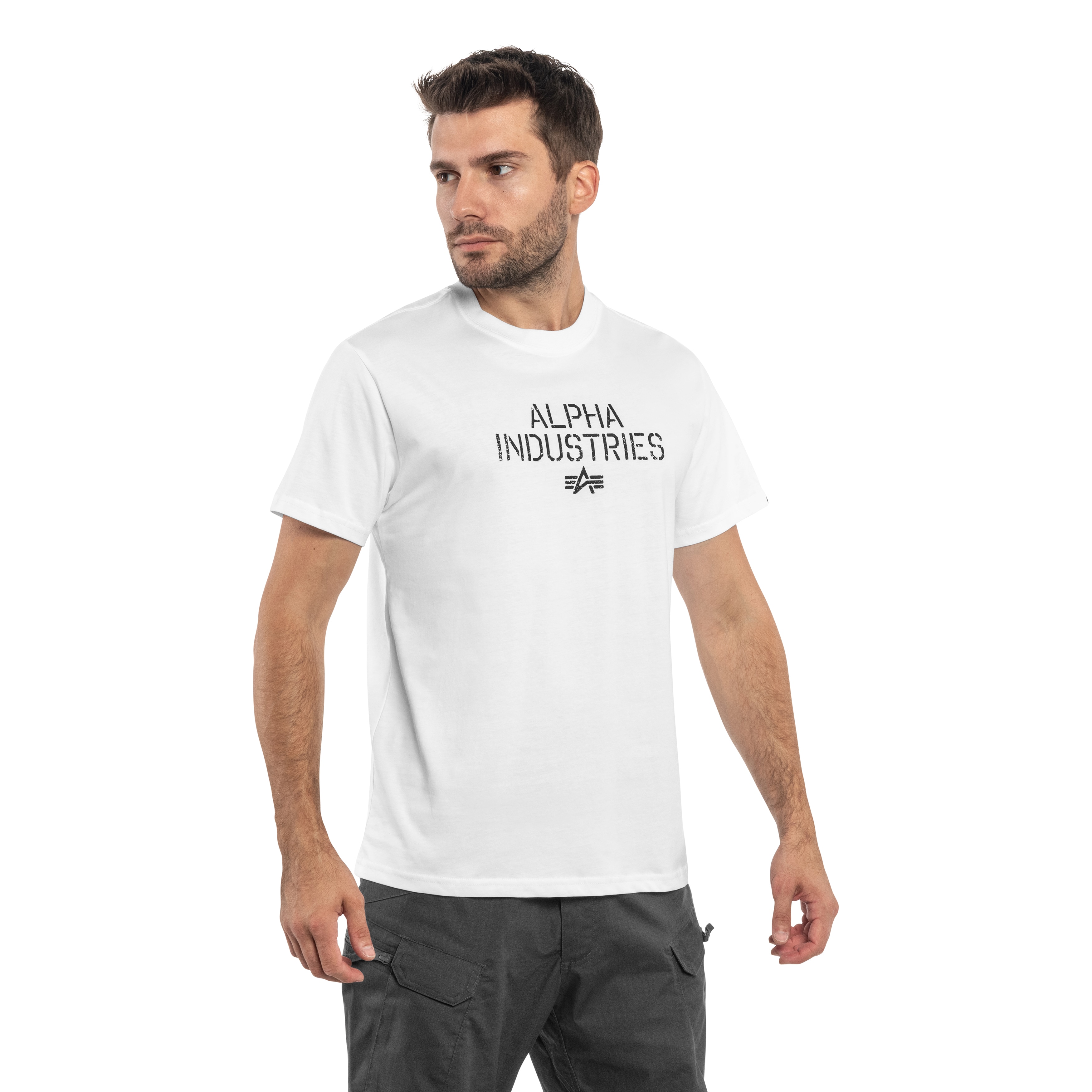 Alpha Industries Target Backprint T-shirt - White