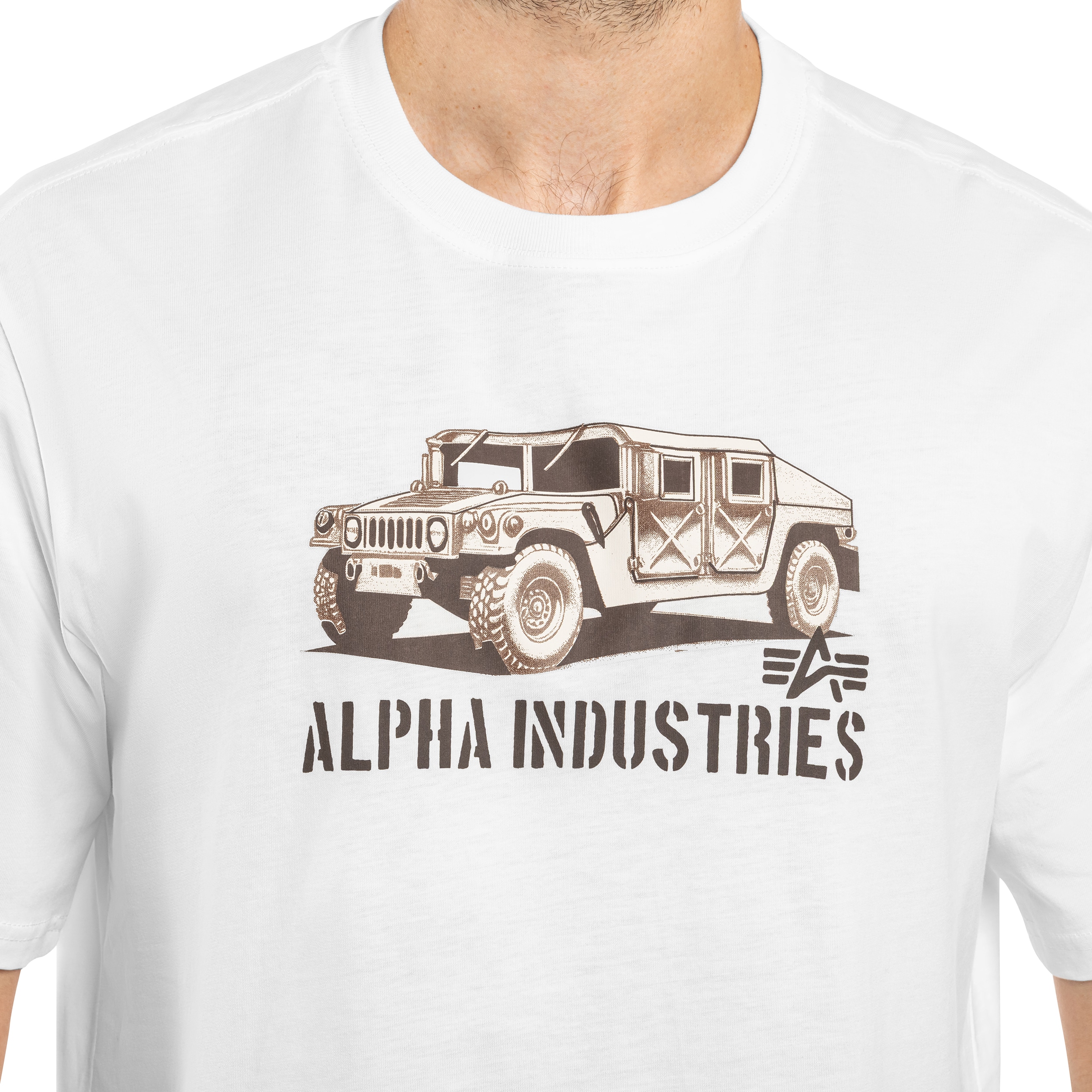 Футболка T-shirt Alpha Industries Humvee - White