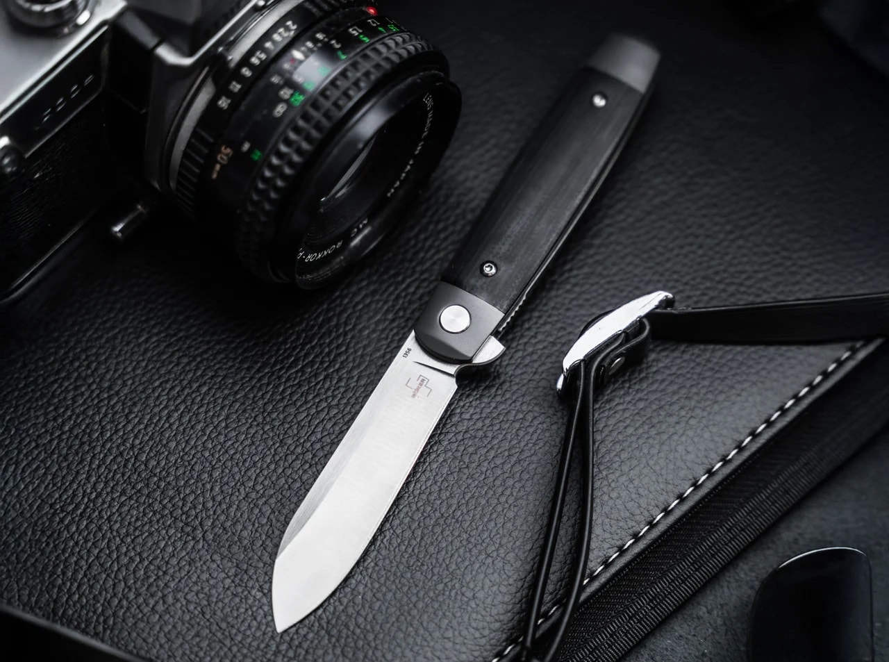 Boker Modern Club Nitro-V Folding Knife - Black
