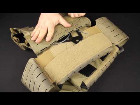 Система швидкого скидання плитоноски Direct Action Spitfire Cutaway Medium -  MultiCam Tropic
