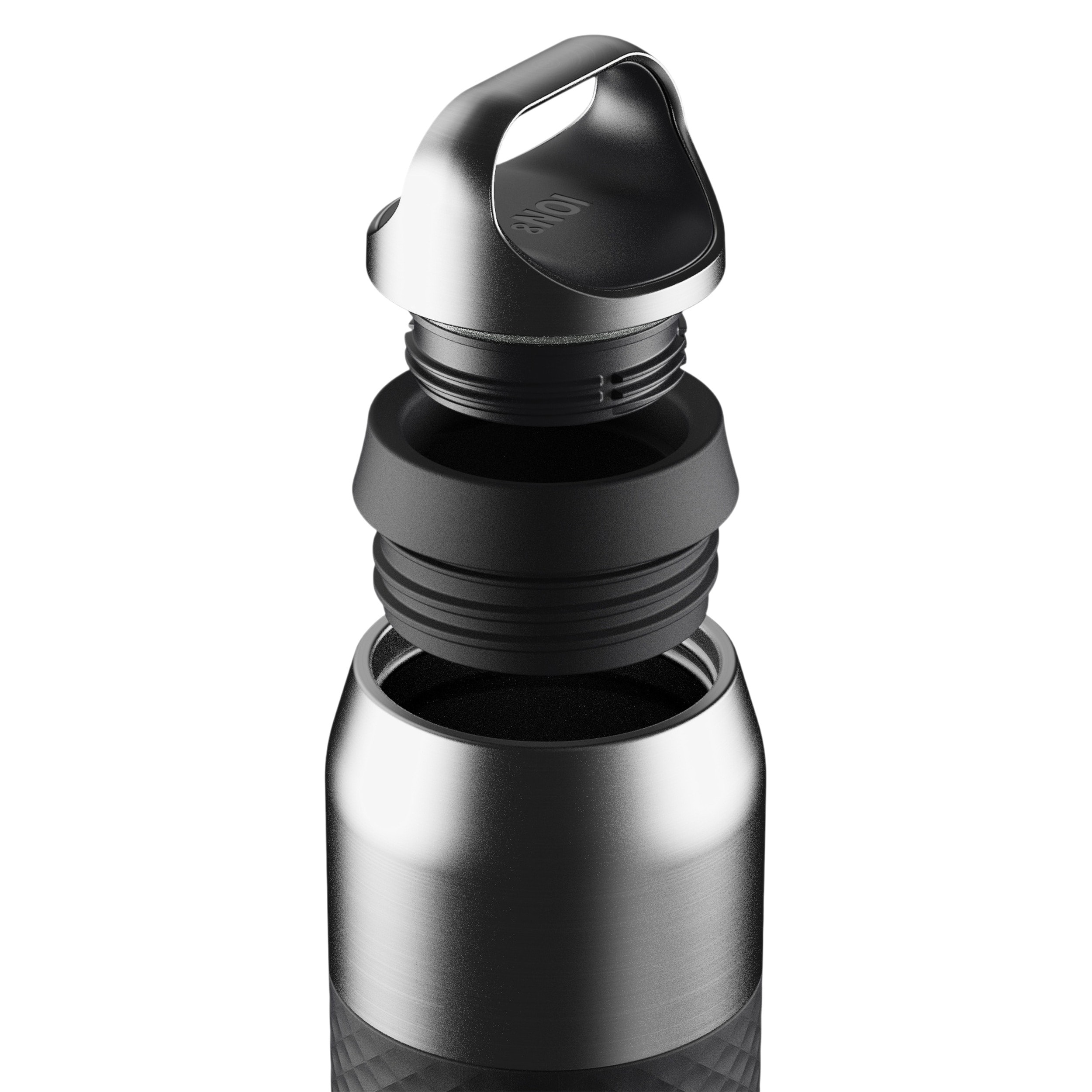 Butelka termiczna ION8 Roam Triple Wall 835 ml - Panther Black