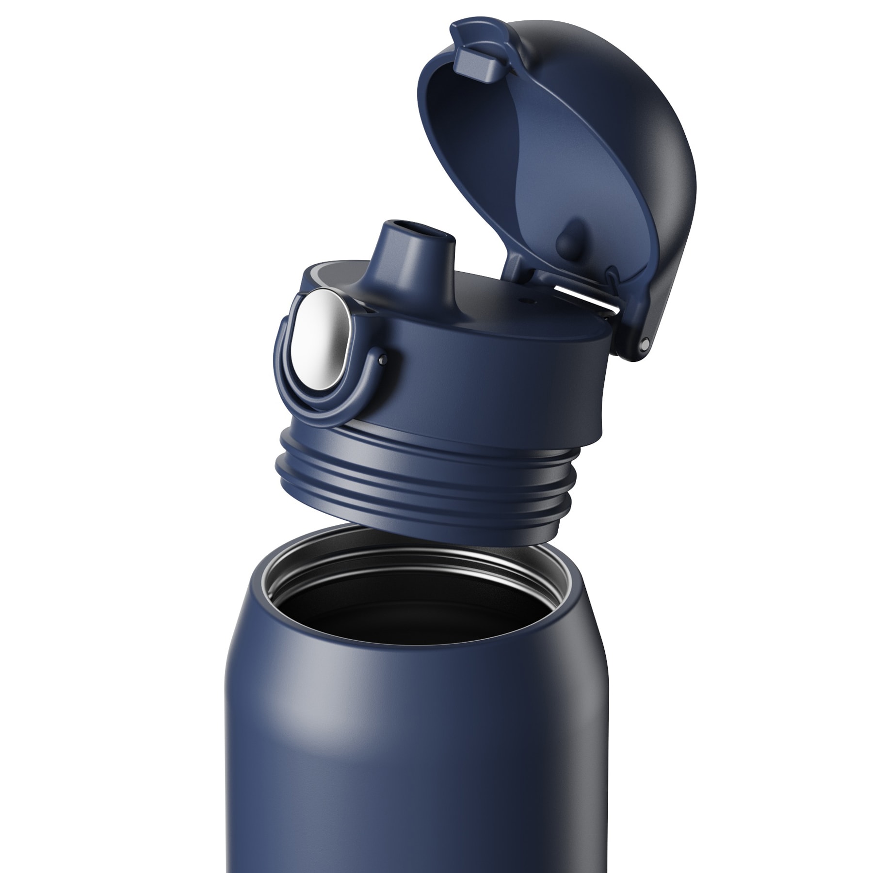 Butelka termiczna ION8 Revive Triple Wall Flip 540 ml - Midnight Ash Navy