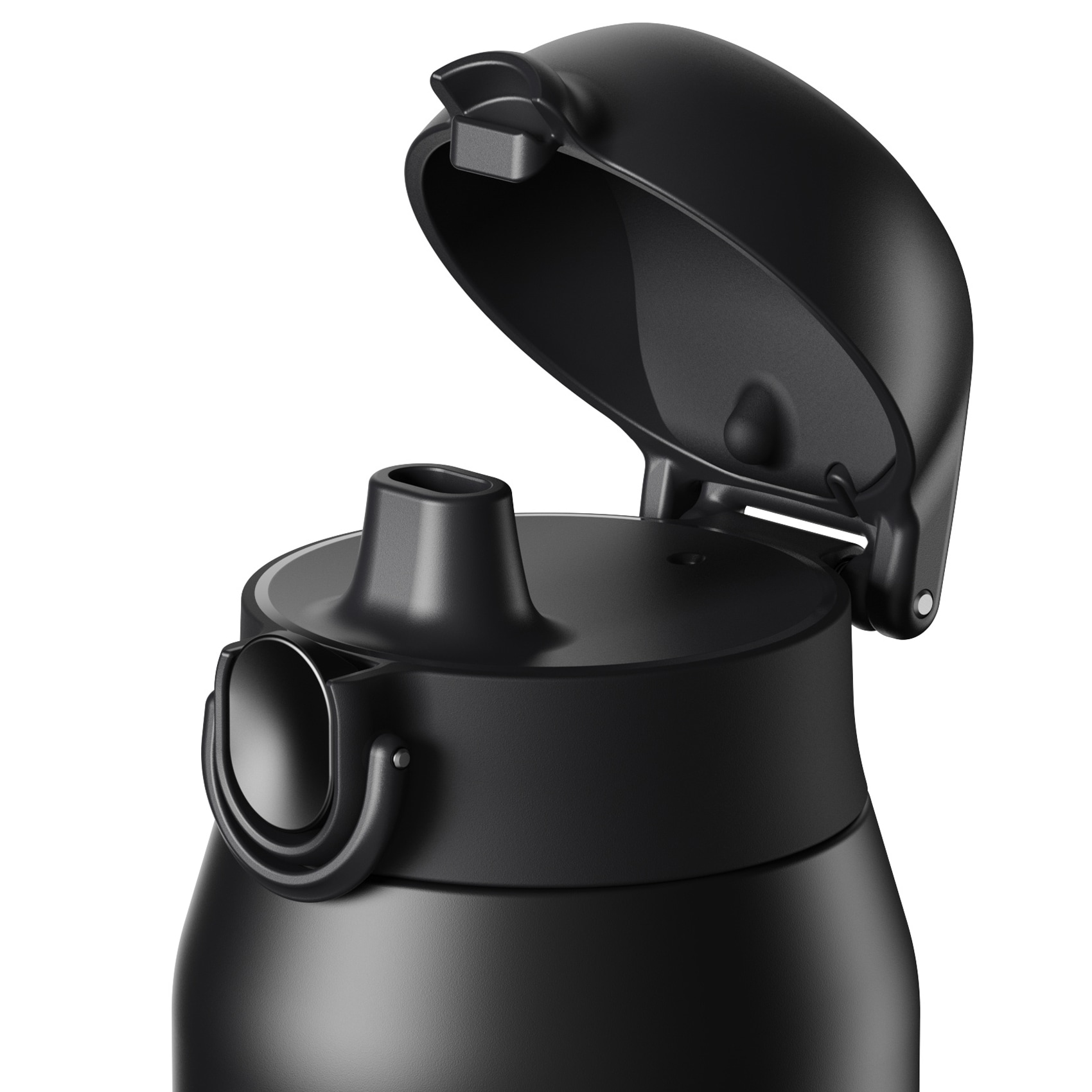 Butelka termiczna ION8 Revive Triple Wall Flip 540 ml - Panther Black