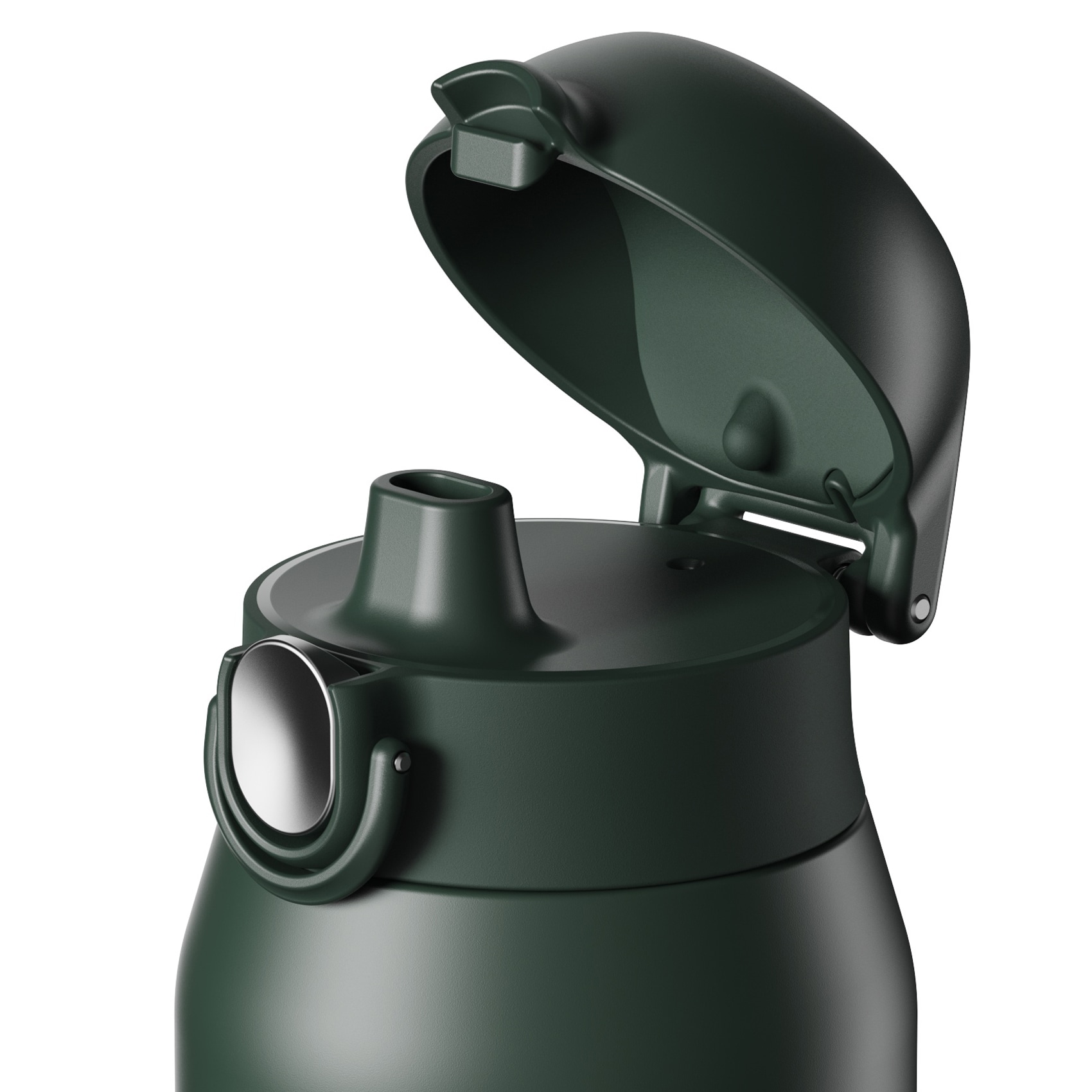 Butelka termiczna ION8 Revive Triple Wall Flip 540 ml - Forest Dark Green