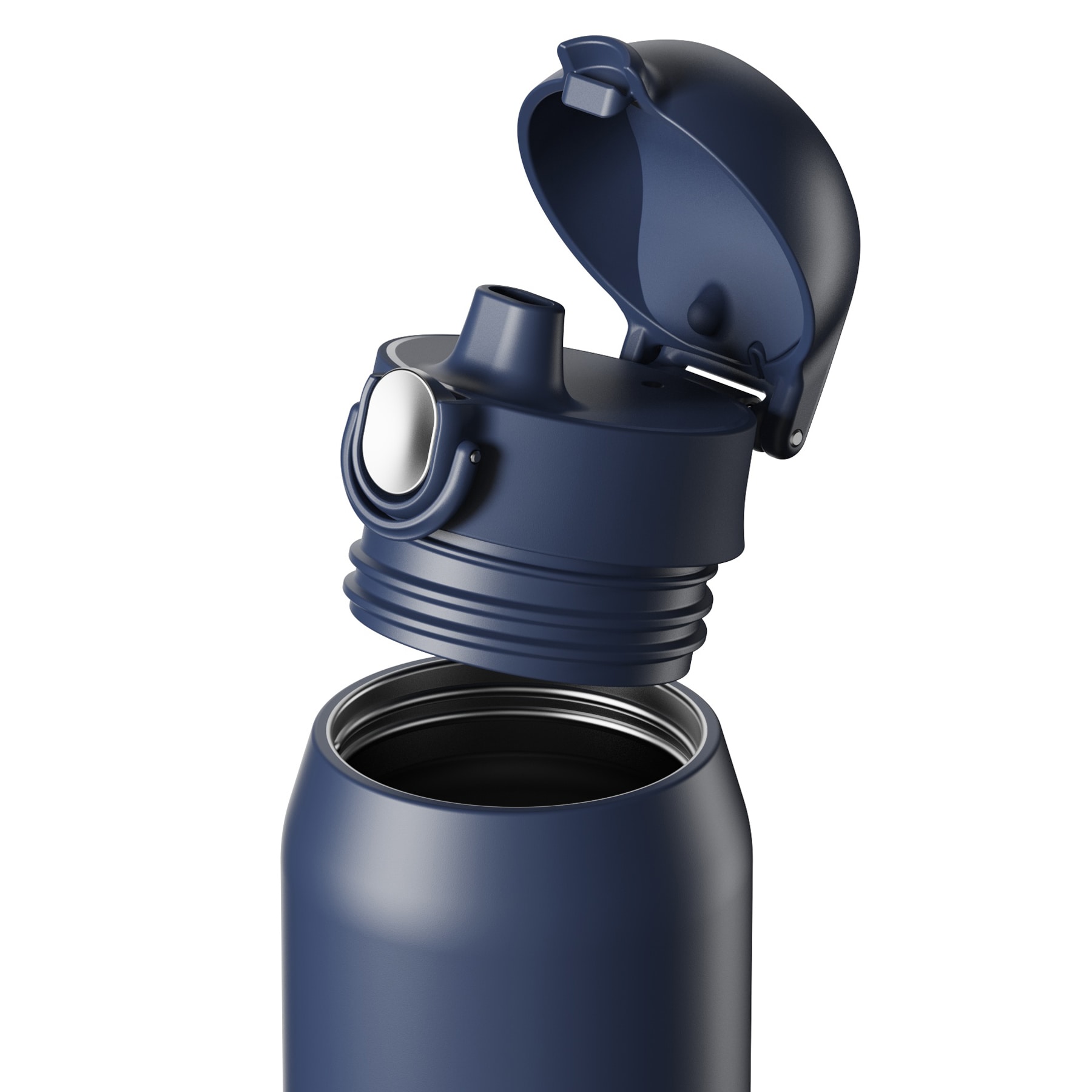 Butelka termiczna ION8 Revive Triple Wall Flip 720 ml - Midnight Ash Navy
