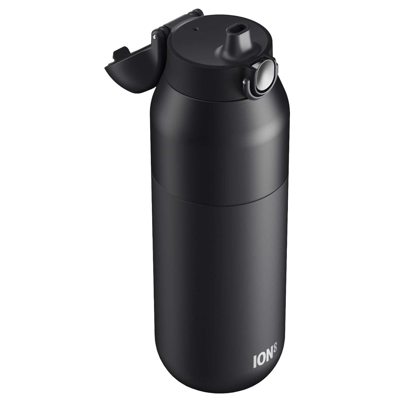 Butelka termiczna ION8 Revive Triple Wall Flip 720 ml - Panther Black