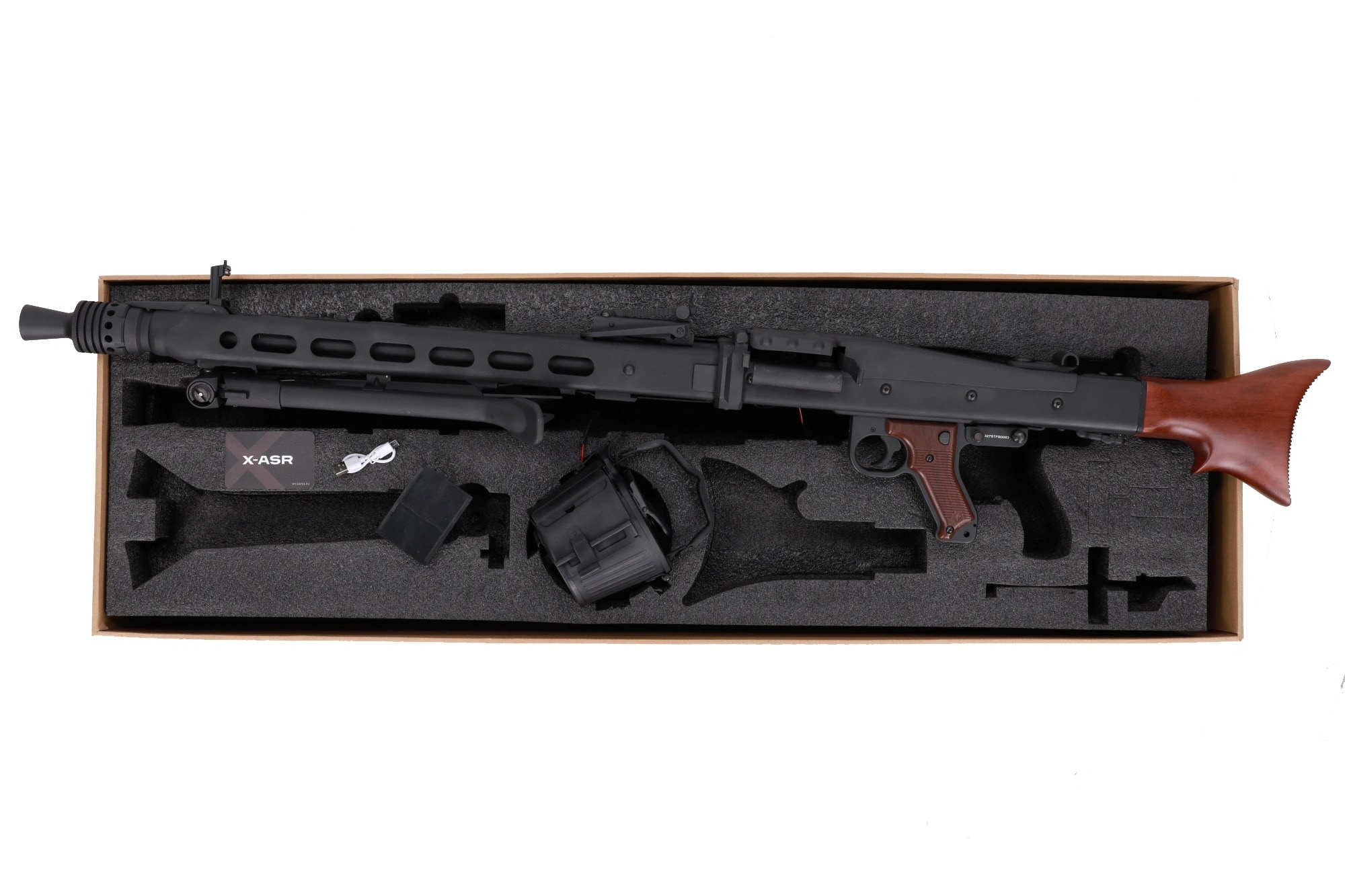 Karabin maszynowy AEG Specna Arms MG42 Retro X-ASR/Tracer - Black