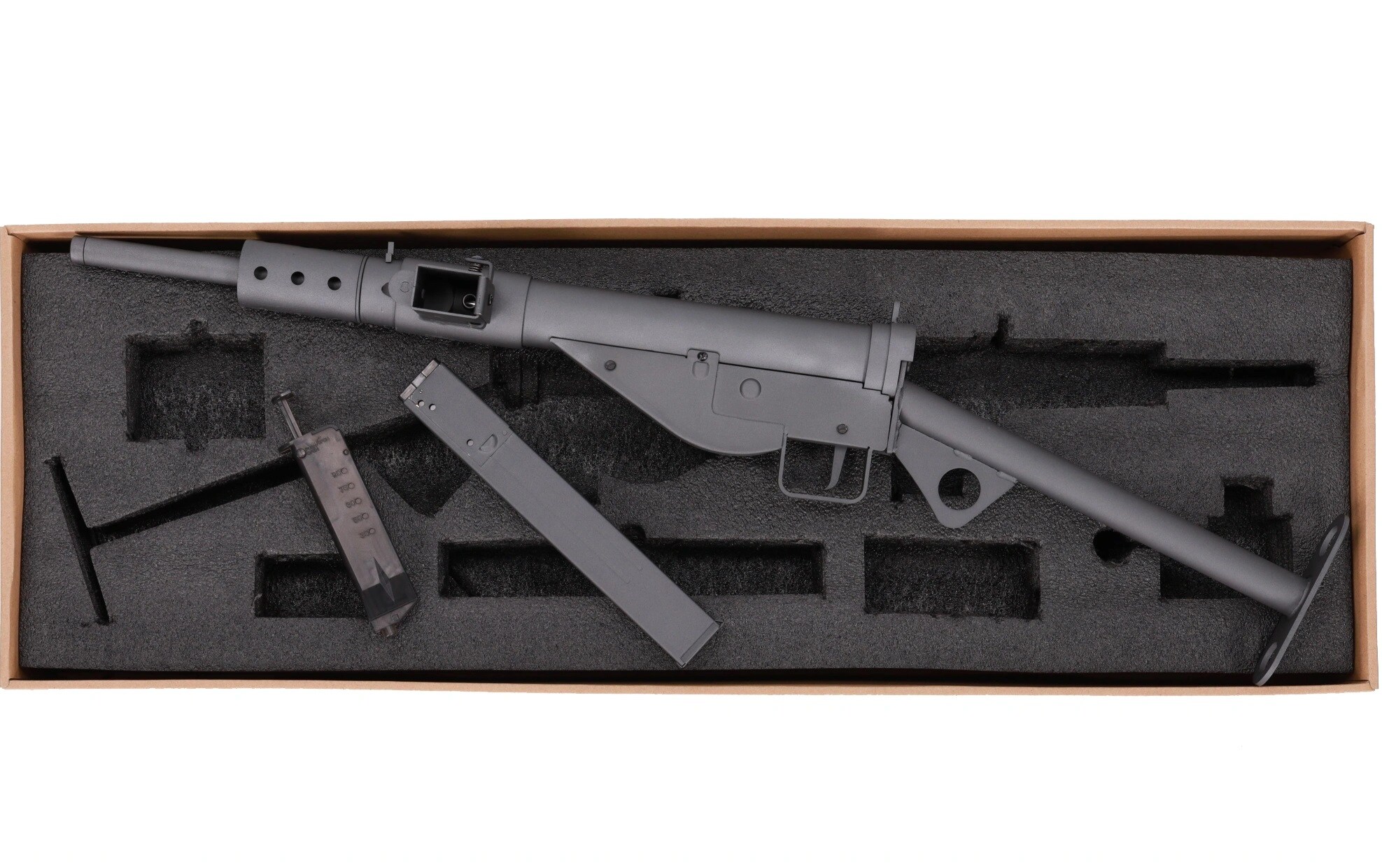 Specna Arms RETRO Sten MK.II X-ASR AEG Submachine Gun - Grey