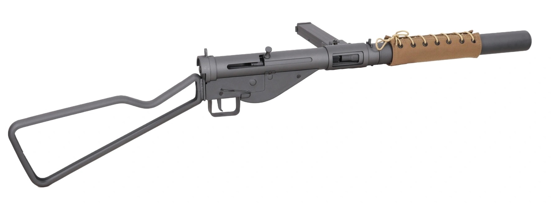 Specna Arms RETRO Sten MK.II S X-ASR Tracer AEG Submachine Gun - Grey