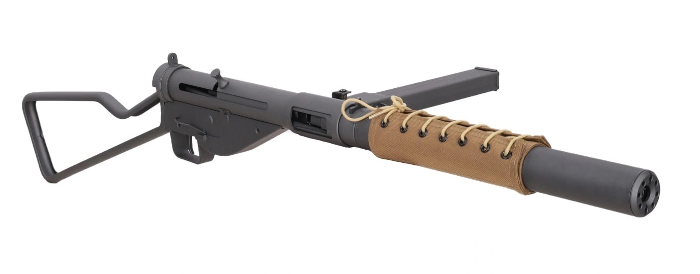 Specna Arms RETRO Sten MK.II S X-ASR Tracer AEG Submachine Gun - Grey